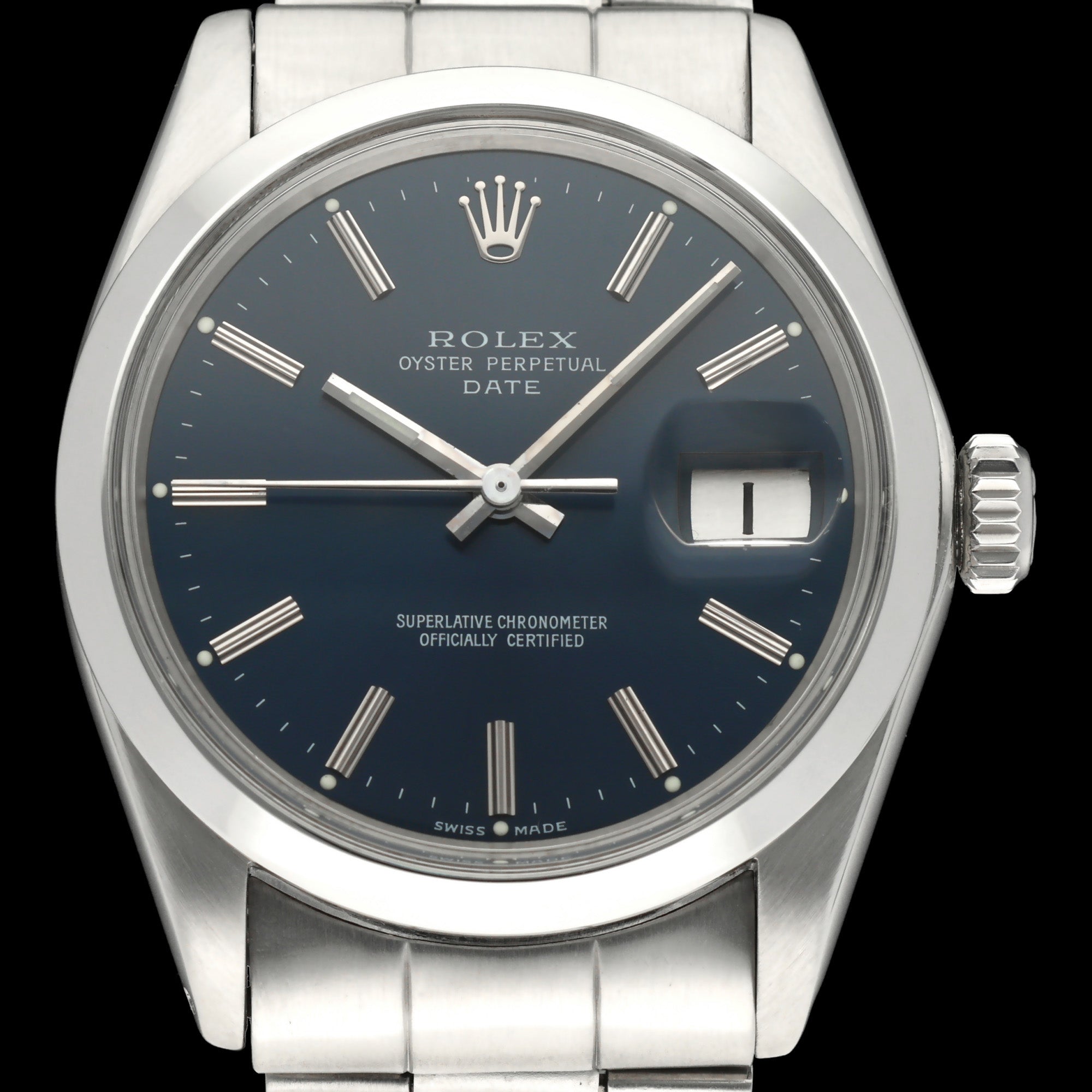 Rolex Oyster Perpetual Date 1500 - 1973 - Rolex horloge - Rolex kopen - Rolex heren horloge - Trophies Watches