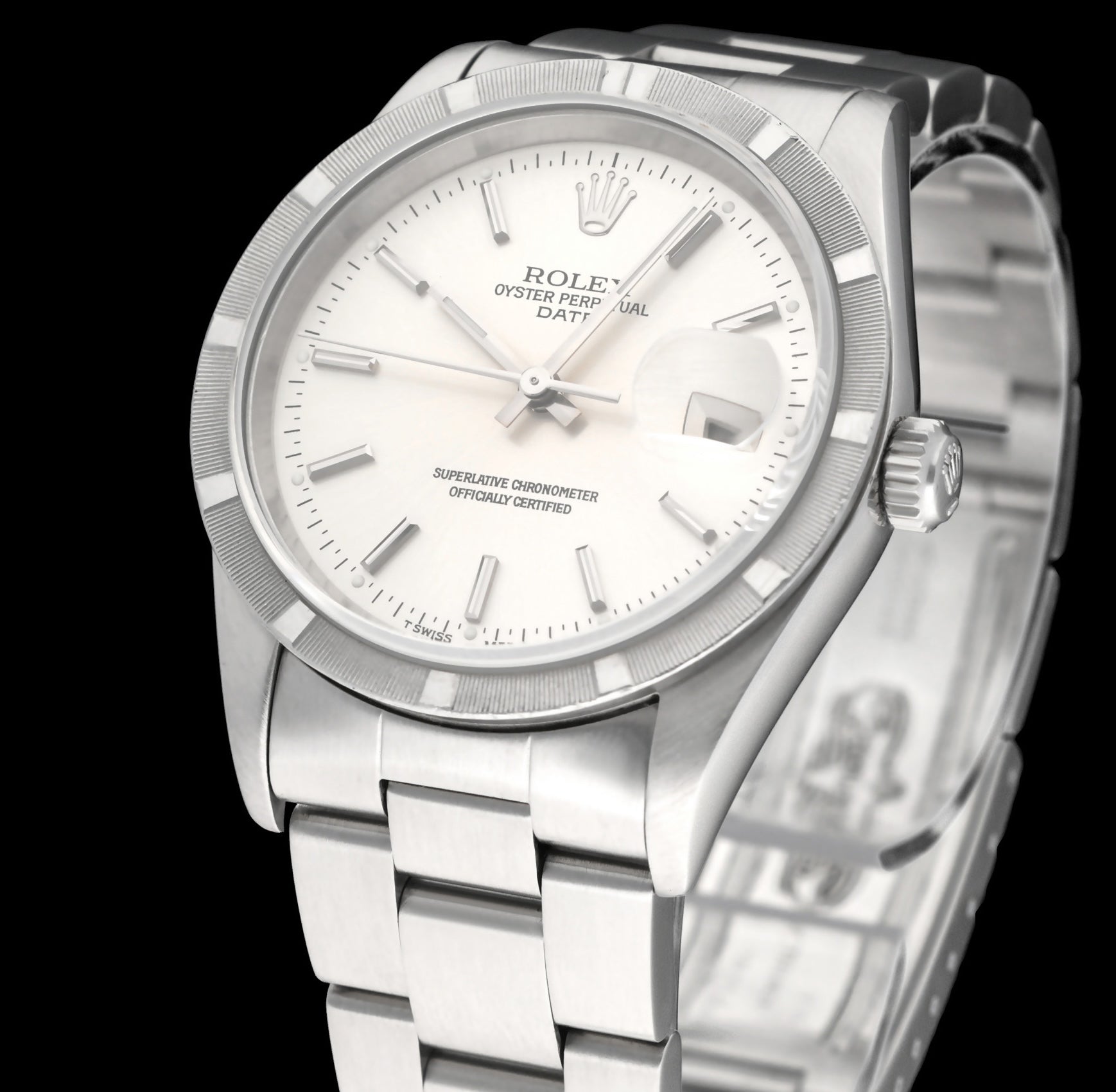 Rolex Oyster Perpetual Date 15210 - 1996 - Rolex horloge - Rolex kopen - Rolex heren horloge - Trophies Watches