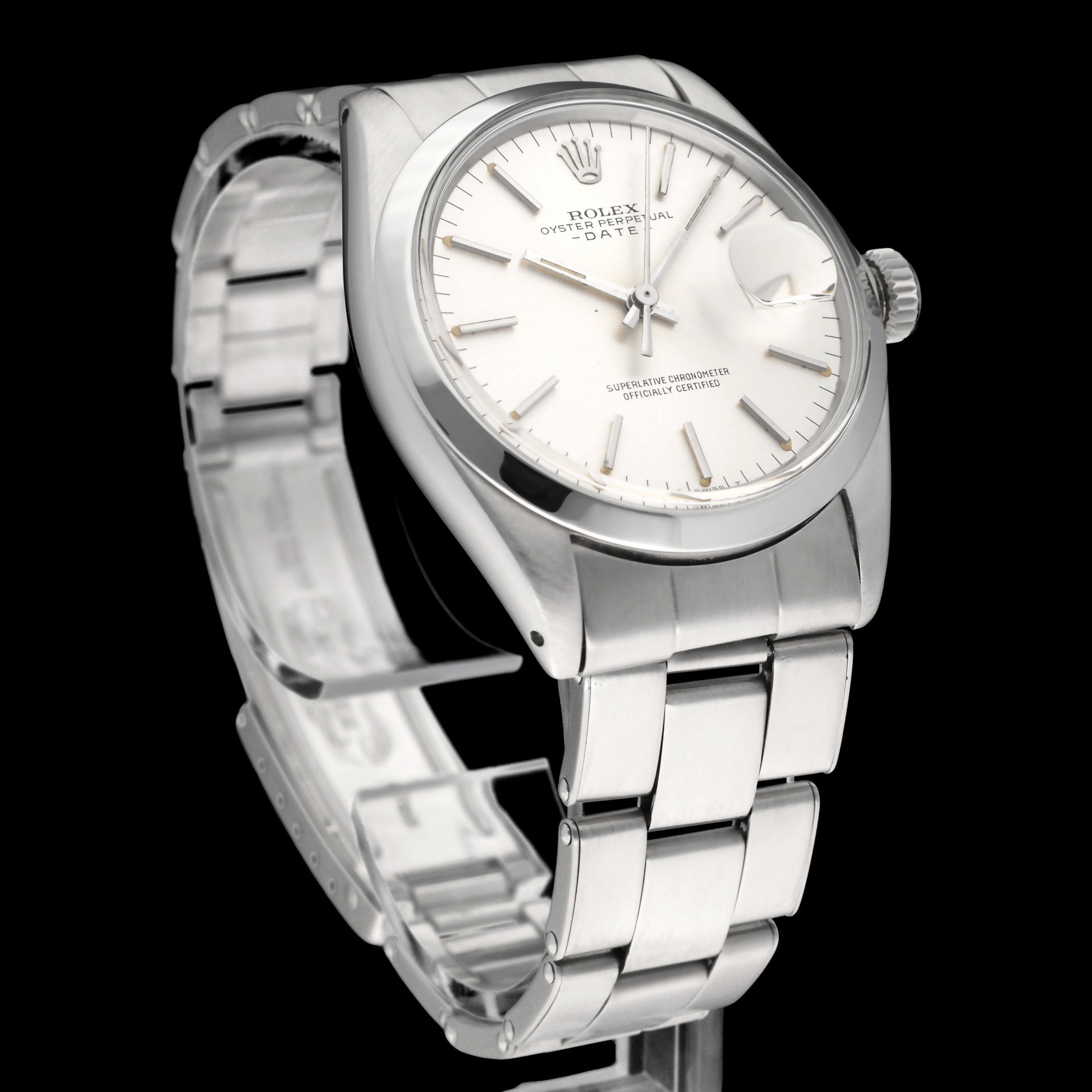 Rolex Oyster Perpetual Date 1500 - 1964 - Rolex horloge - Rolex kopen - Rolex heren horloge - Trophies Watches
