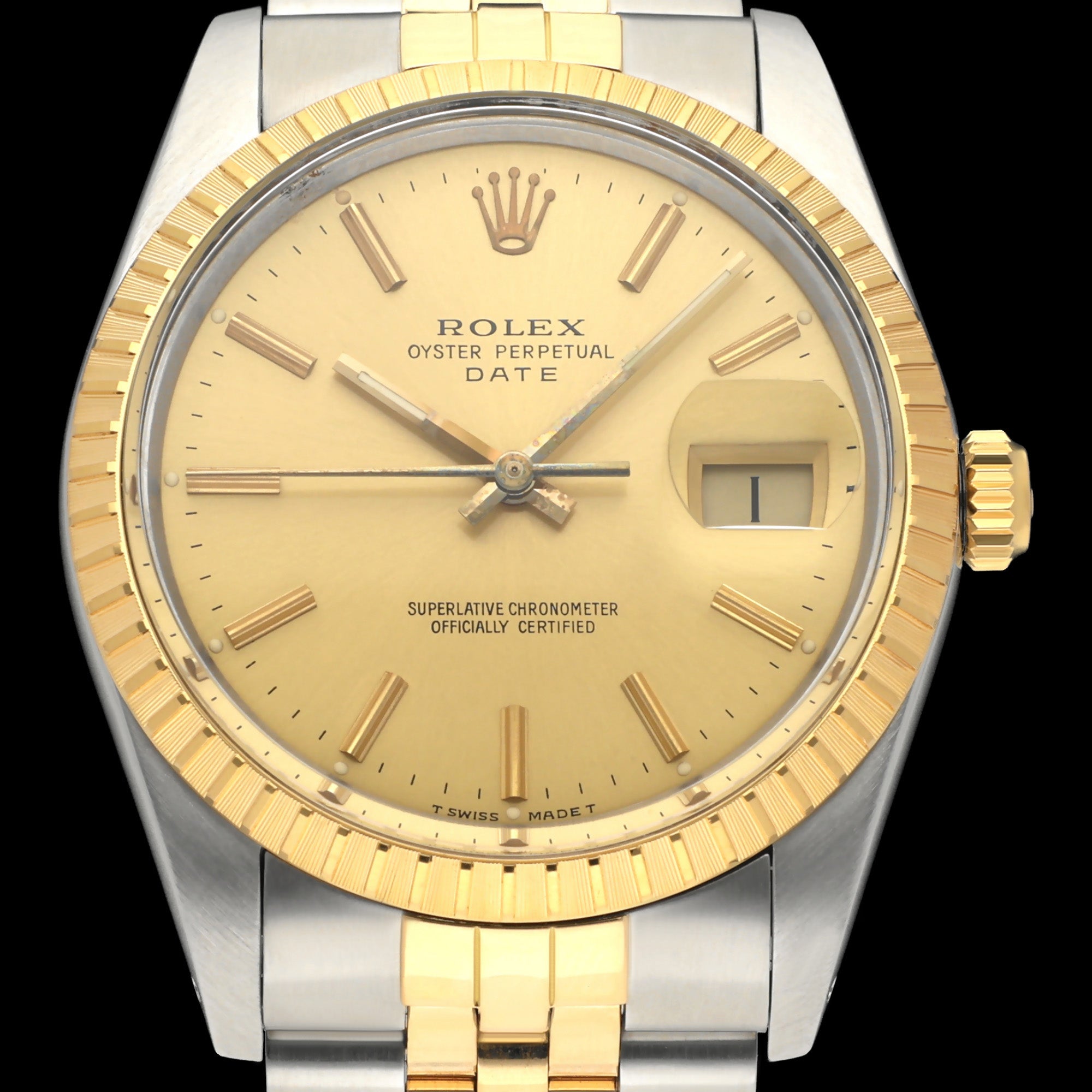 Rolex Oyster Perpetual Date 15053 - 1988 - Rolex horloge - Rolex kopen - Rolex heren horloge - Trophies Watches