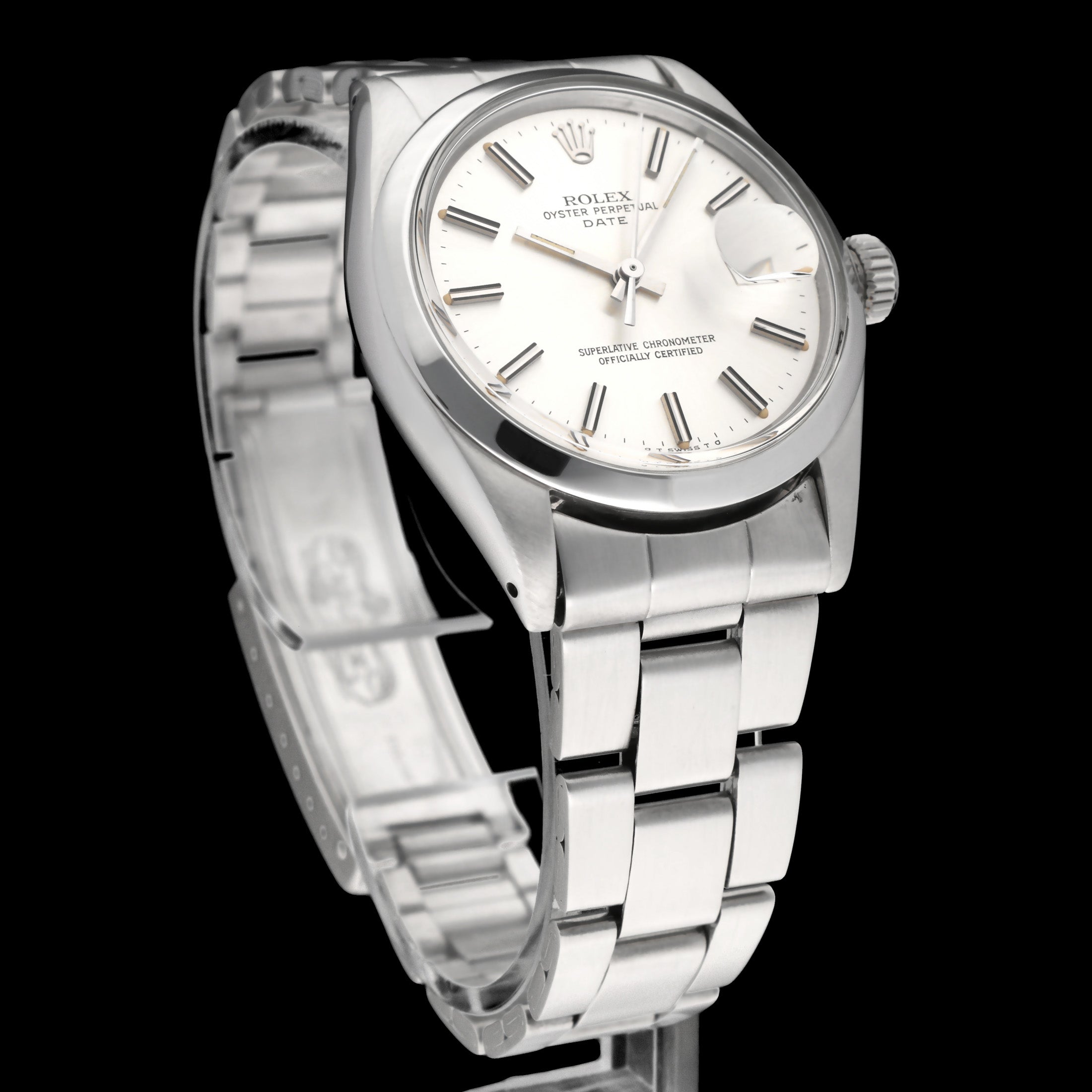 Rolex Oyster Perpetual Date 1500 - 1972 - Sigma Dial - Rolex horloge - Rolex kopen - Rolex heren horloge - Trophies Watches