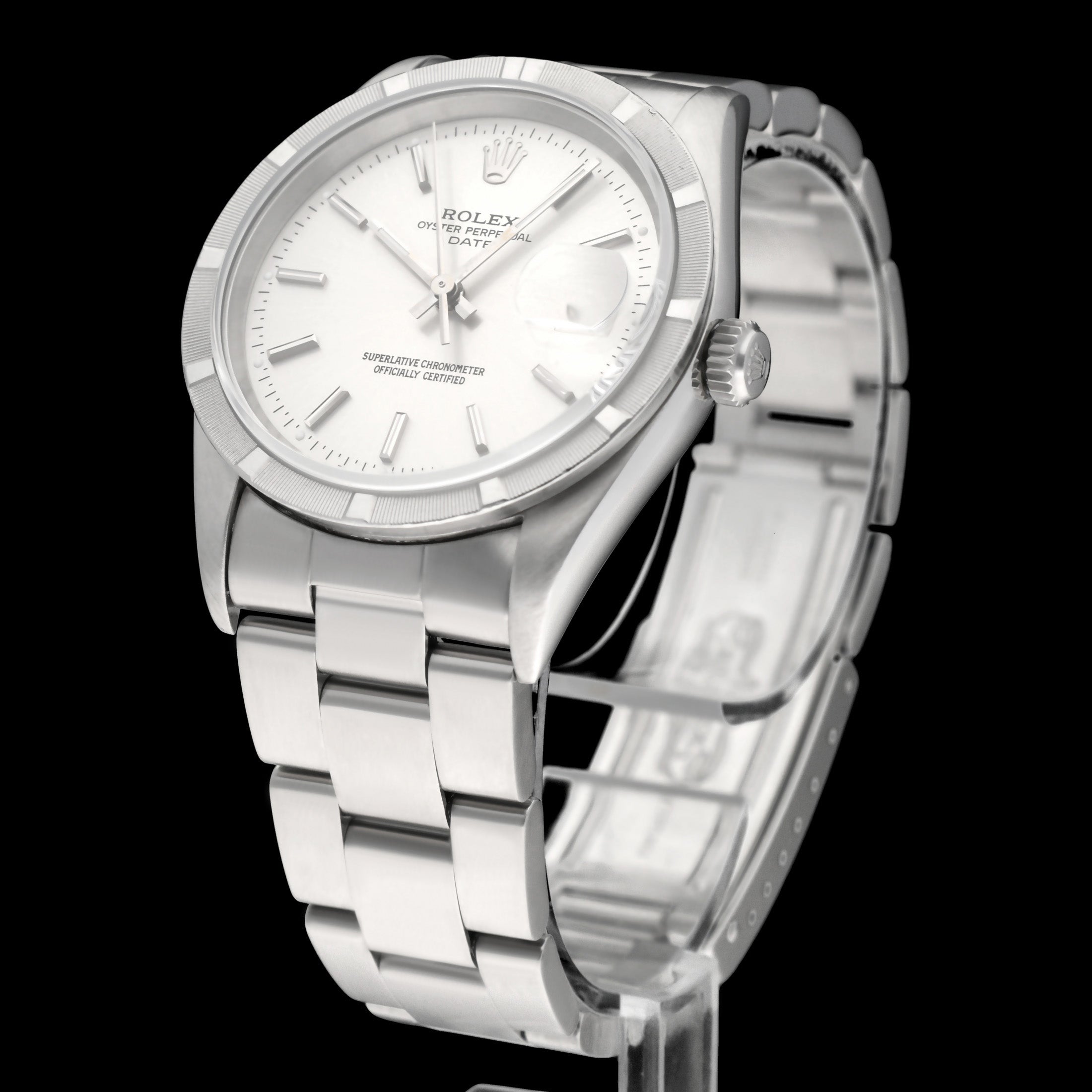 Rolex Oyster Perpetual Date 15210 - 1998 - Rolex horloge - Rolex kopen - Rolex heren horloge - Trophies Watches