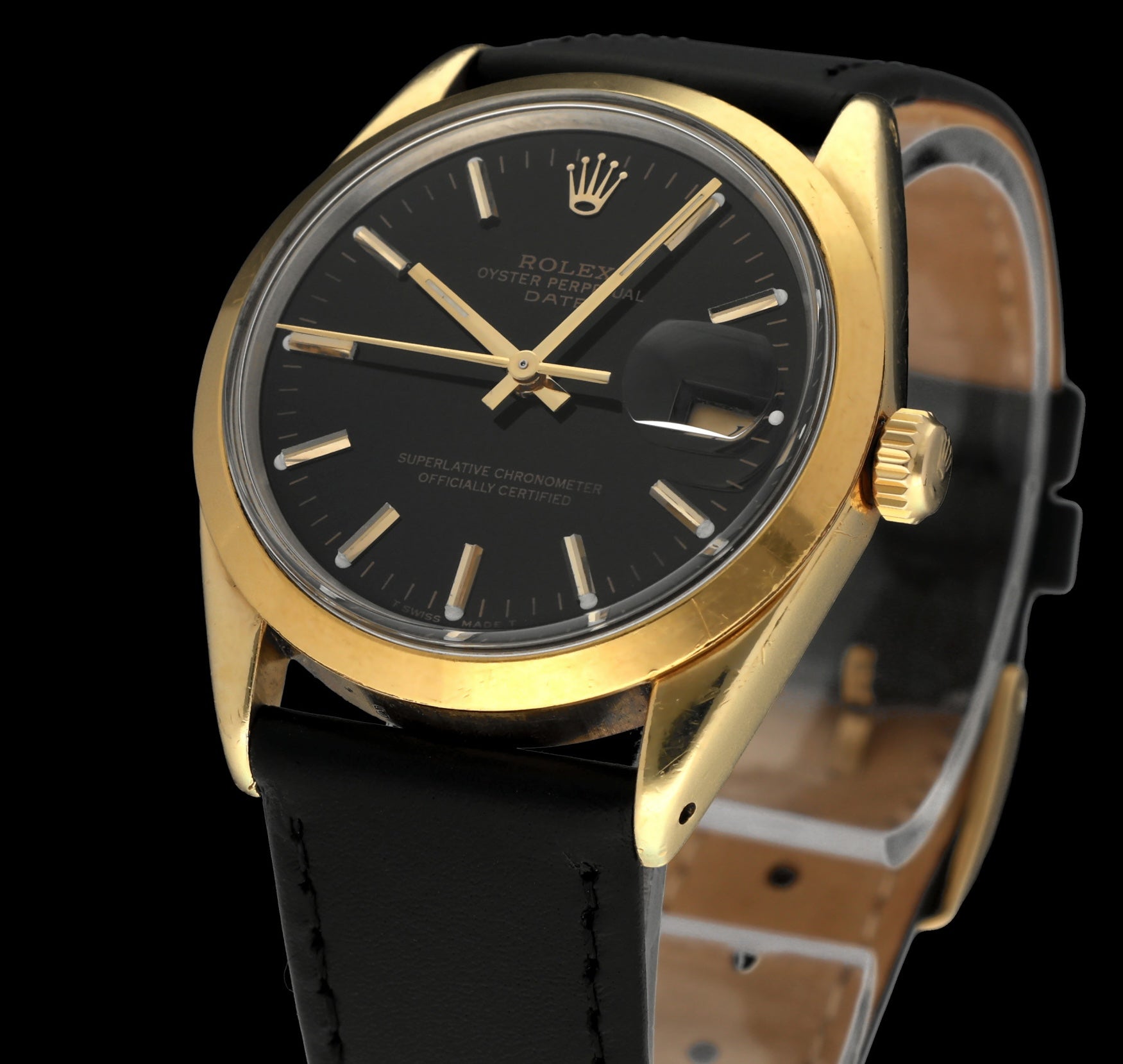 Rolex Oyster Perpetual Date 15505 - 1986 - Rolex horloge - Rolex kopen - Rolex heren horloge - Trophies Watches