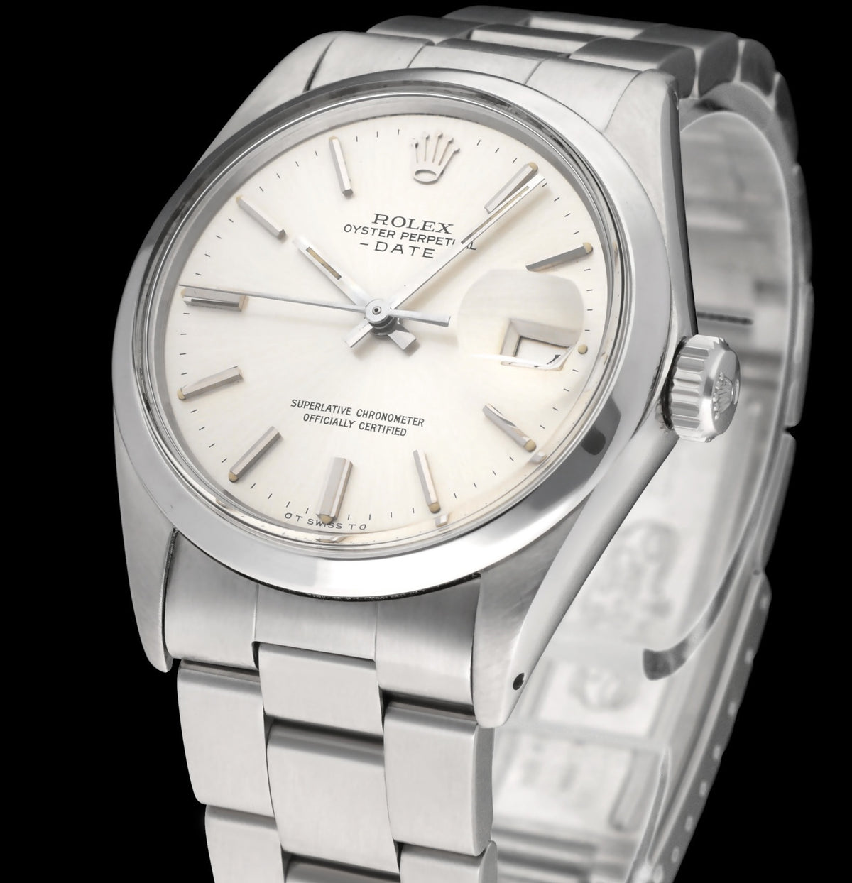 Rolex Oyster Perpetual Date 1500 - 1972 - Sigma Dial - Rolex horloge - Rolex kopen - Rolex heren horloge - Trophies Watches