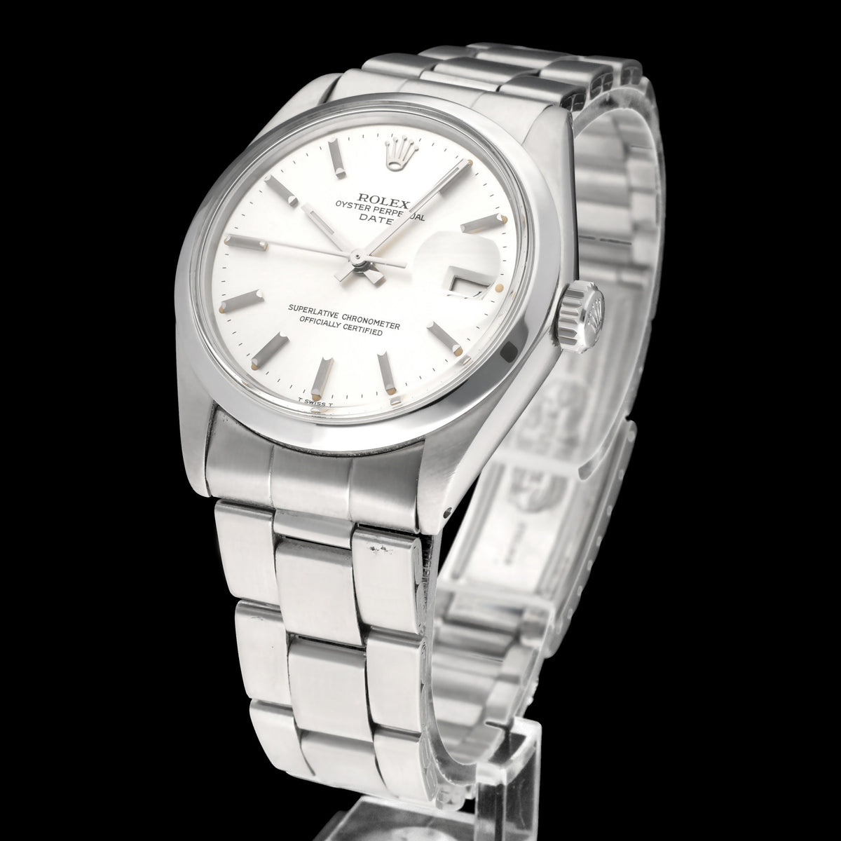 Rolex Oyster Perpetual Date 1500 - 1974 - Rolex horloge - Rolex kopen - Rolex heren horloge - Trophies Watches