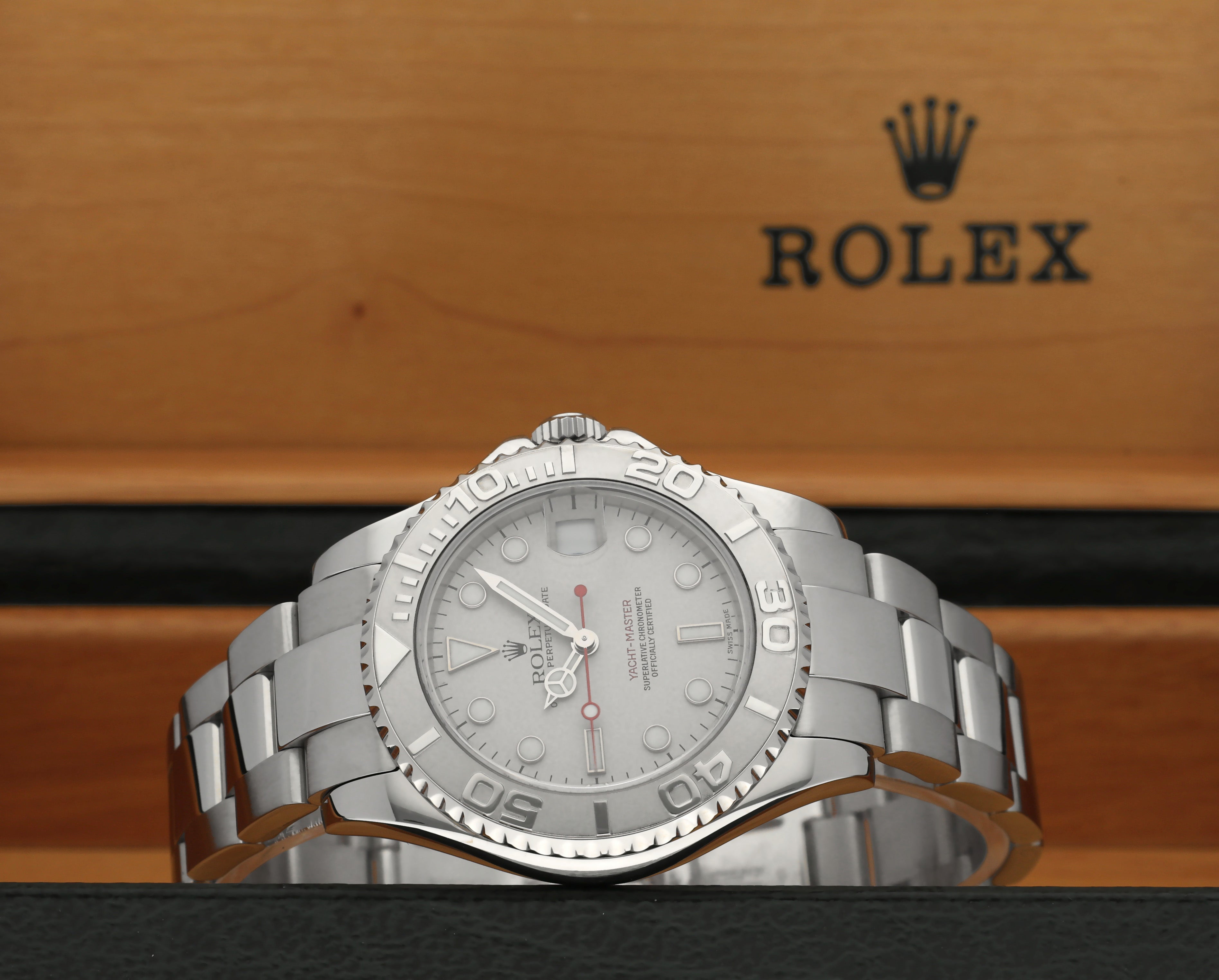 Rolex Yachtmaster 168622 - 2000 - Rolex horloge - Rolex kopen - Rolex heren horloge - Trophies Watches