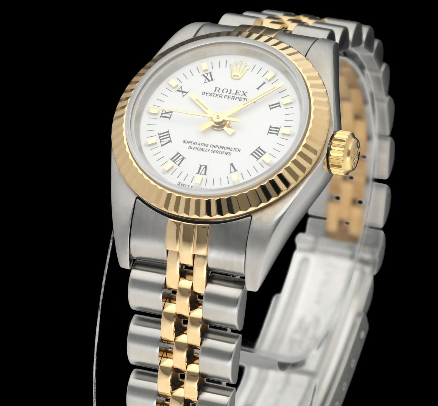 Rolex Oyster Perpetual 76193 - 2001 - Rolex horloge - Rolex kopen - Rolex dames horloge - Trophies Watches