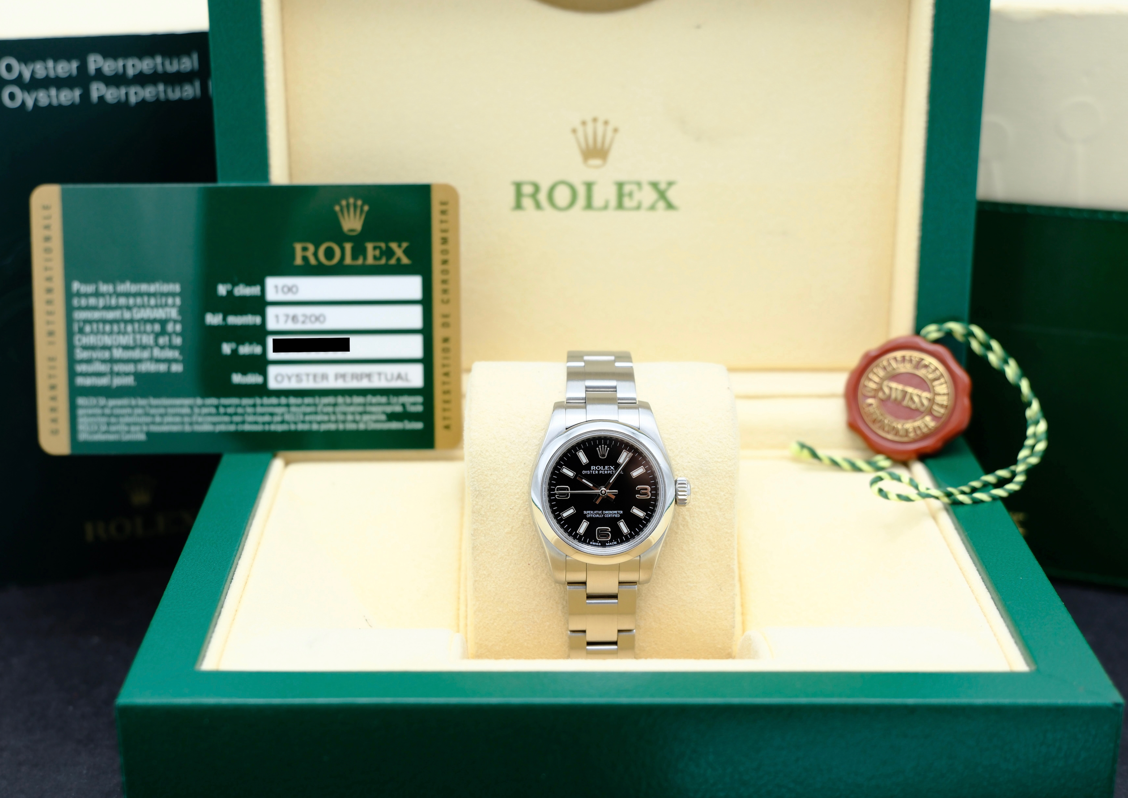 Rolex Oyster Perpetual 176200 - 2014 - Rolex horloge - Rolex kopen - Rolex dames horloge - Trophies Watches