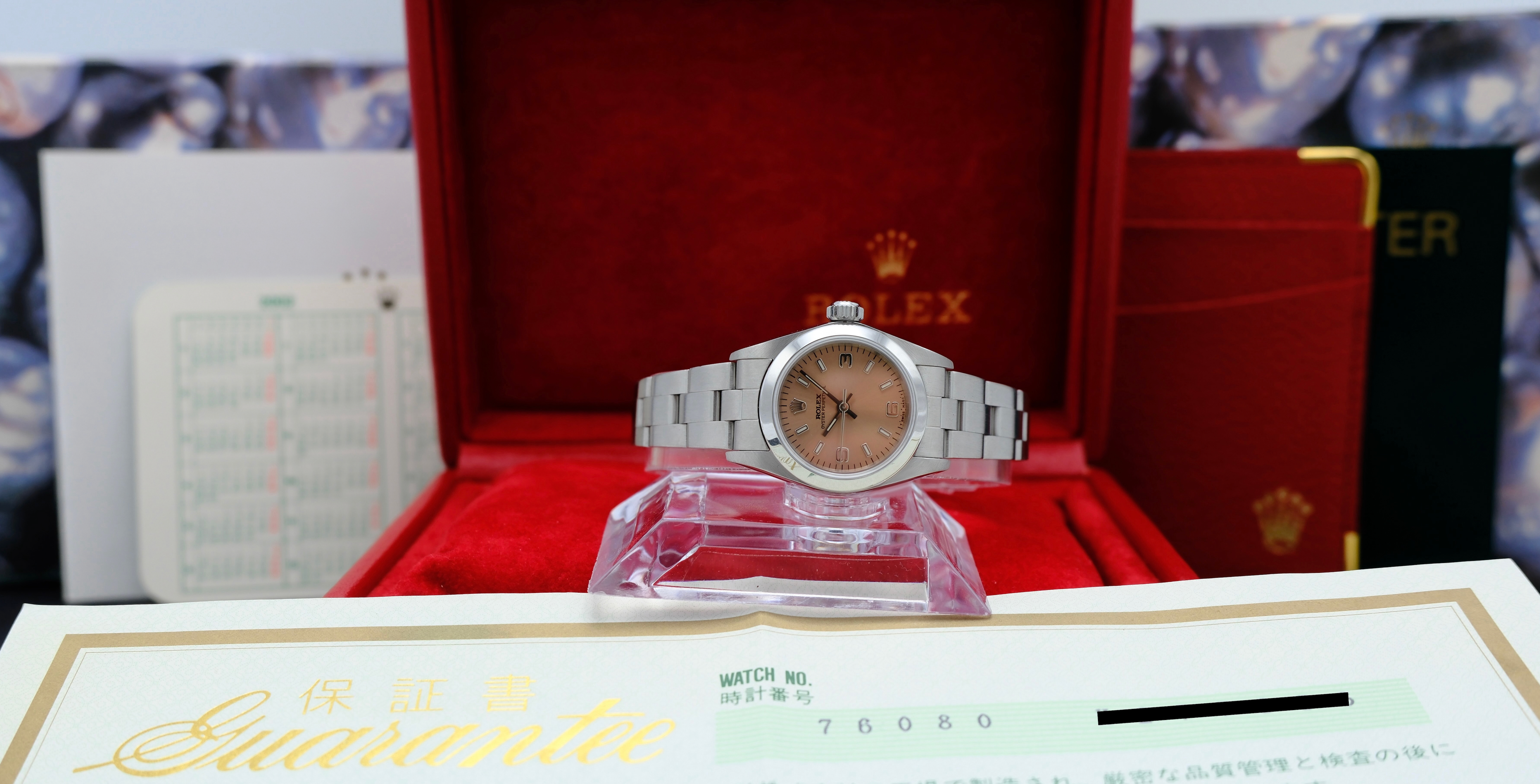 Rolex Oyster Perpetual 76080 - 2002 - Rolex horloge - Rolex kopen - Rolex dames horloge - Trophies Watches