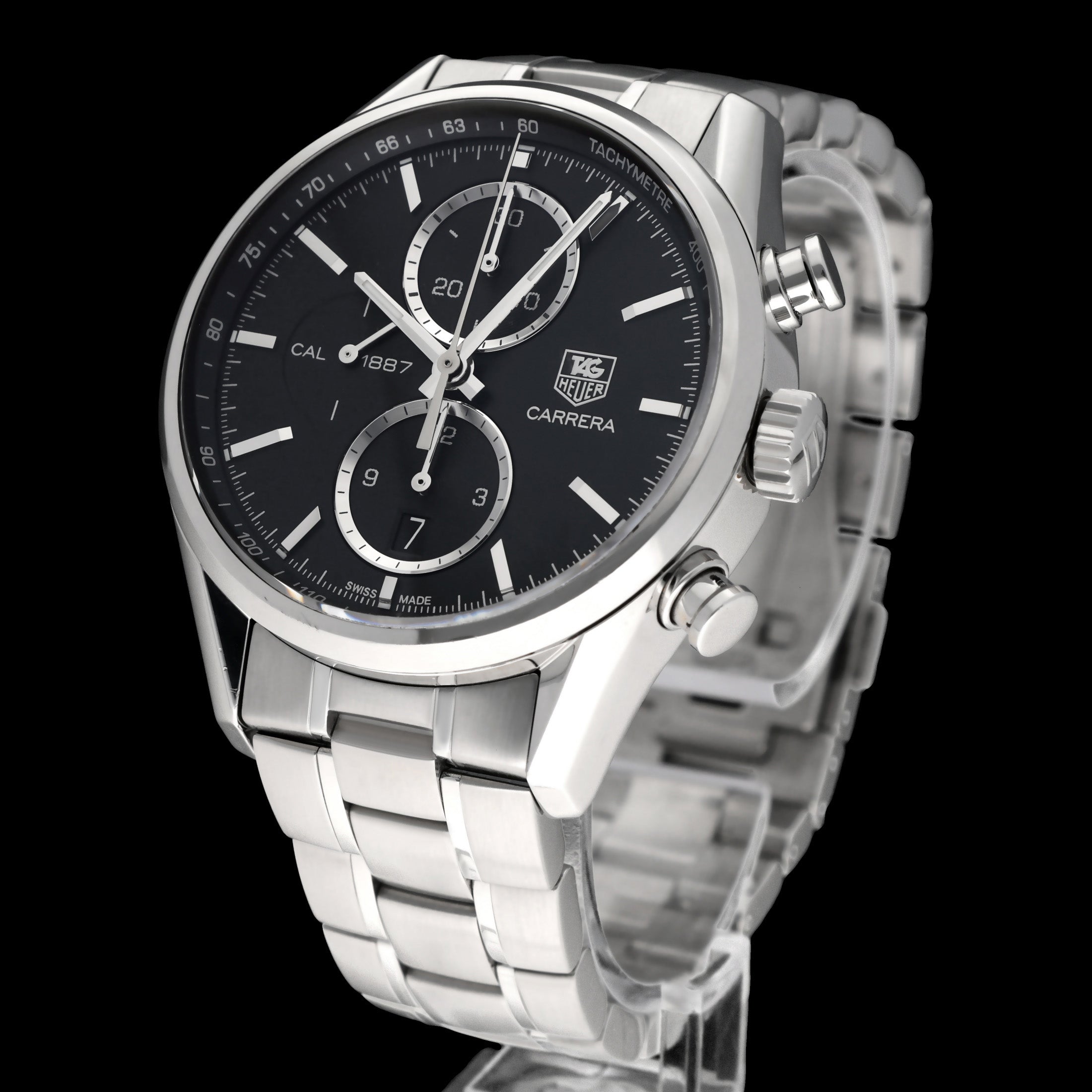 TAG Heuer Carrera CAR2110.BA0724 - 2016 - TAG Heuer horloge - TAG Heuer kopen - TAG Heuer heren horloge - Trophies Watches