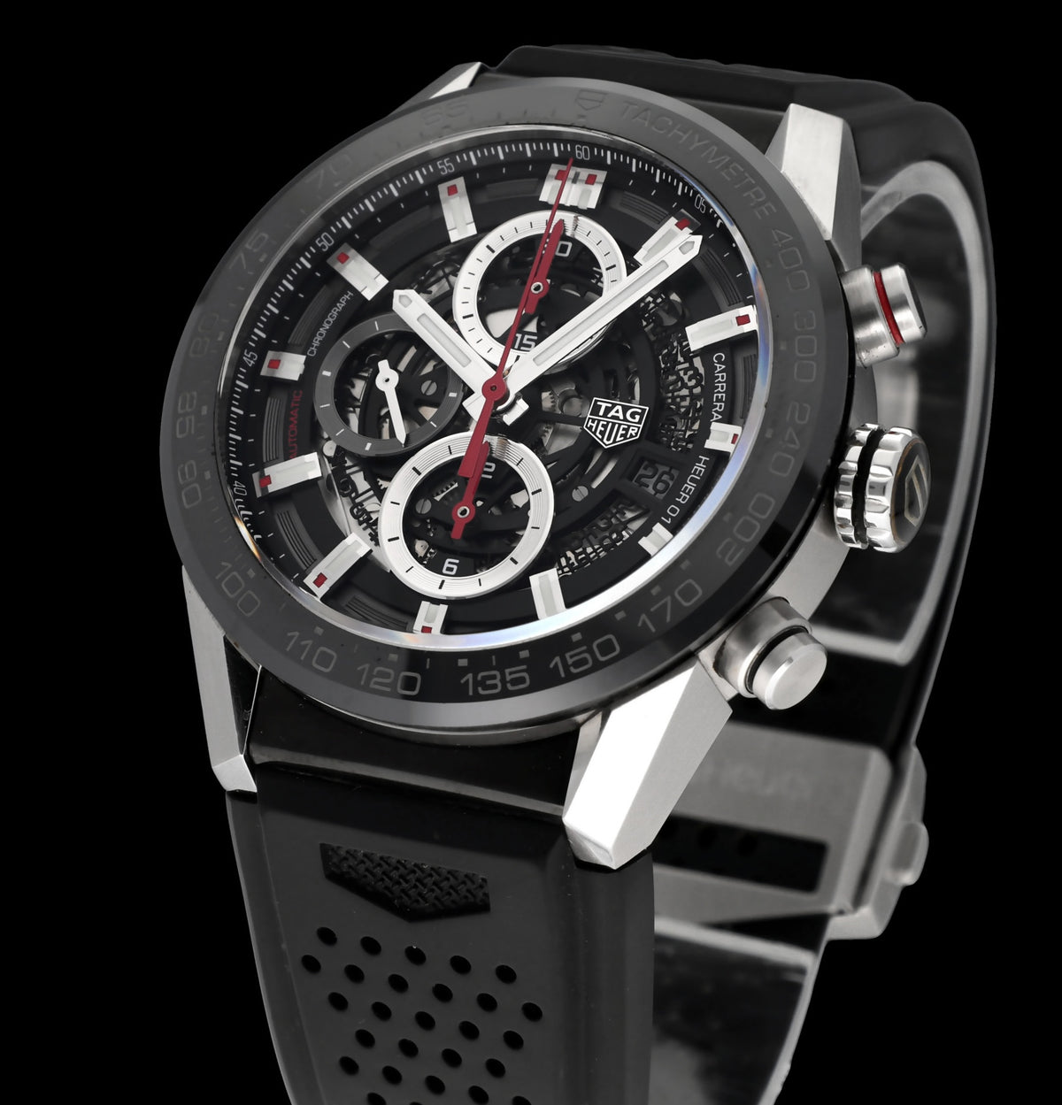 TAG Heuer Carrera CAR201V - 2017 - TAG Heuer horloge - TAG Heuer kopen - TAG Heuer heren horloge - Trophies Watches