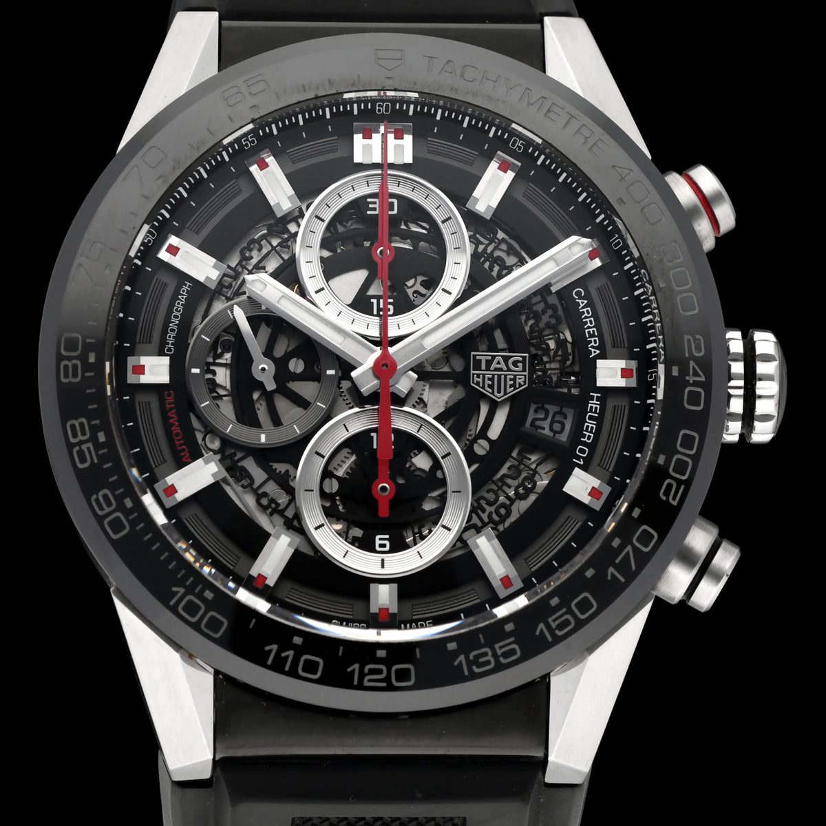 TAG Heuer Carrera CAR201V - 2017 - TAG Heuer horloge - TAG Heuer kopen - TAG Heuer heren horloge - Trophies Watches