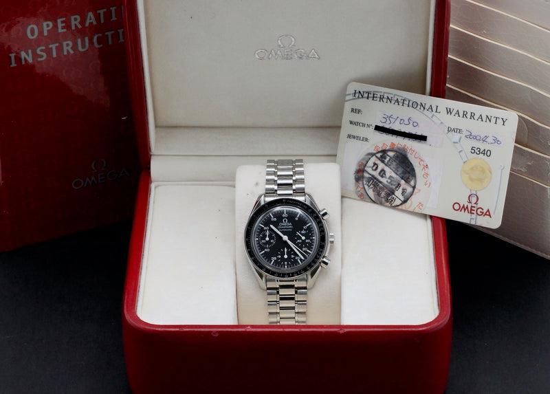 Omega Speedmaster Reduced 3510.50.00 - 2000 - Omega horloge - Omega kopen - Omega heren horloge - Trophies Watches