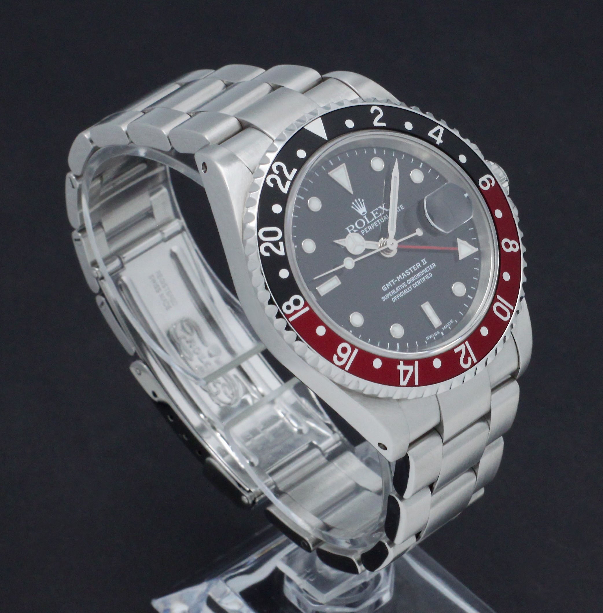 Rolex GMT-Master II 16710 - 1999 - Rolex horloge - Rolex kopen - Rolex heren horloge - Trophies Watches