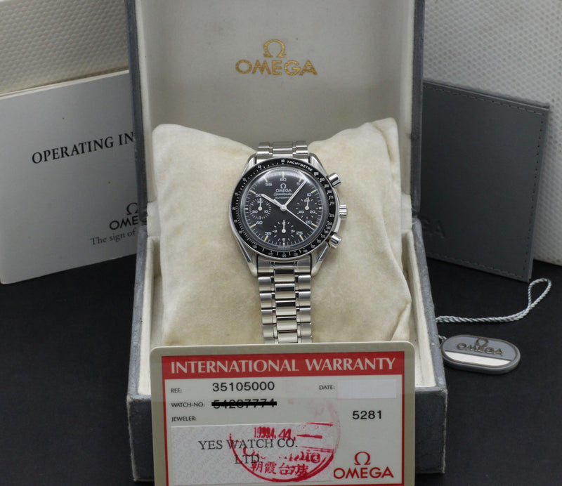 Omega Speedmaster Reduced 3510.50.00 - 1994 - Omega horloge - Omega kopen - Omega heren horloge - Trophies Watches