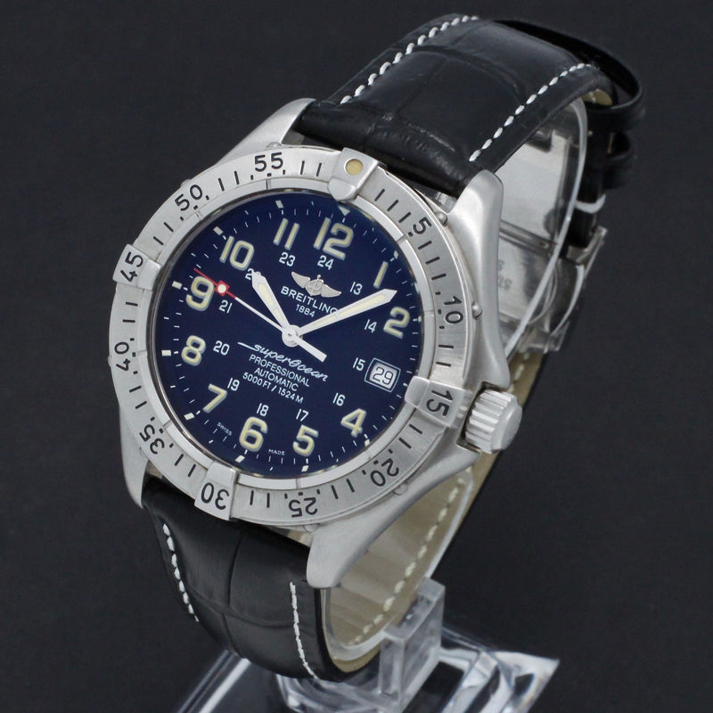 Breitling Superocean A17345 - Breitling horloge - Breitling kopen - Breitling heren horloge - Trophies Watches
