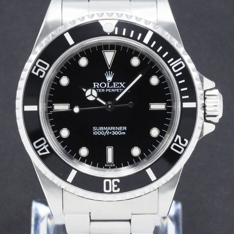 Rolex Submariner 14060 - 1999 - Rolex horloge - Rolex kopen - Rolex heren horloge - Trophies Watches