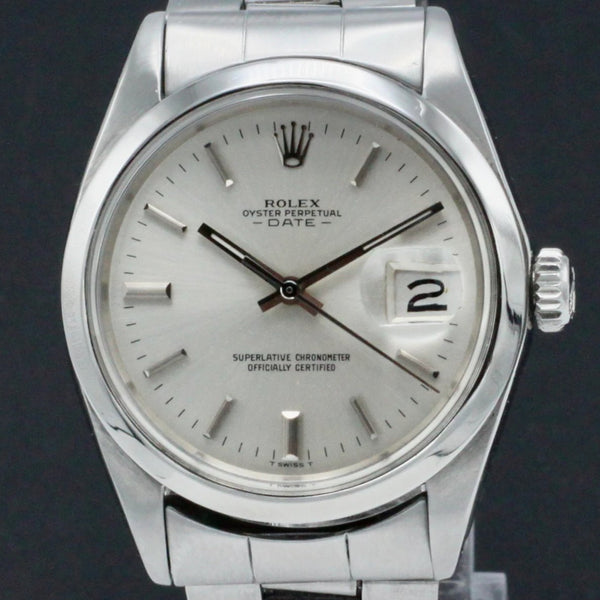 Rolex Oyster Perpetual Date 1500 - 1971 - Rolex horloge - Rolex kopen - Rolex heren horloge - Trophies Watches