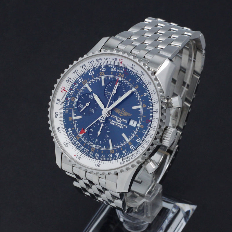 Breitling Navitimer World A24322/C651 - 2014 - Breitling horloge - Breitling kopen - Breitling heren horloge - Trophies Watches