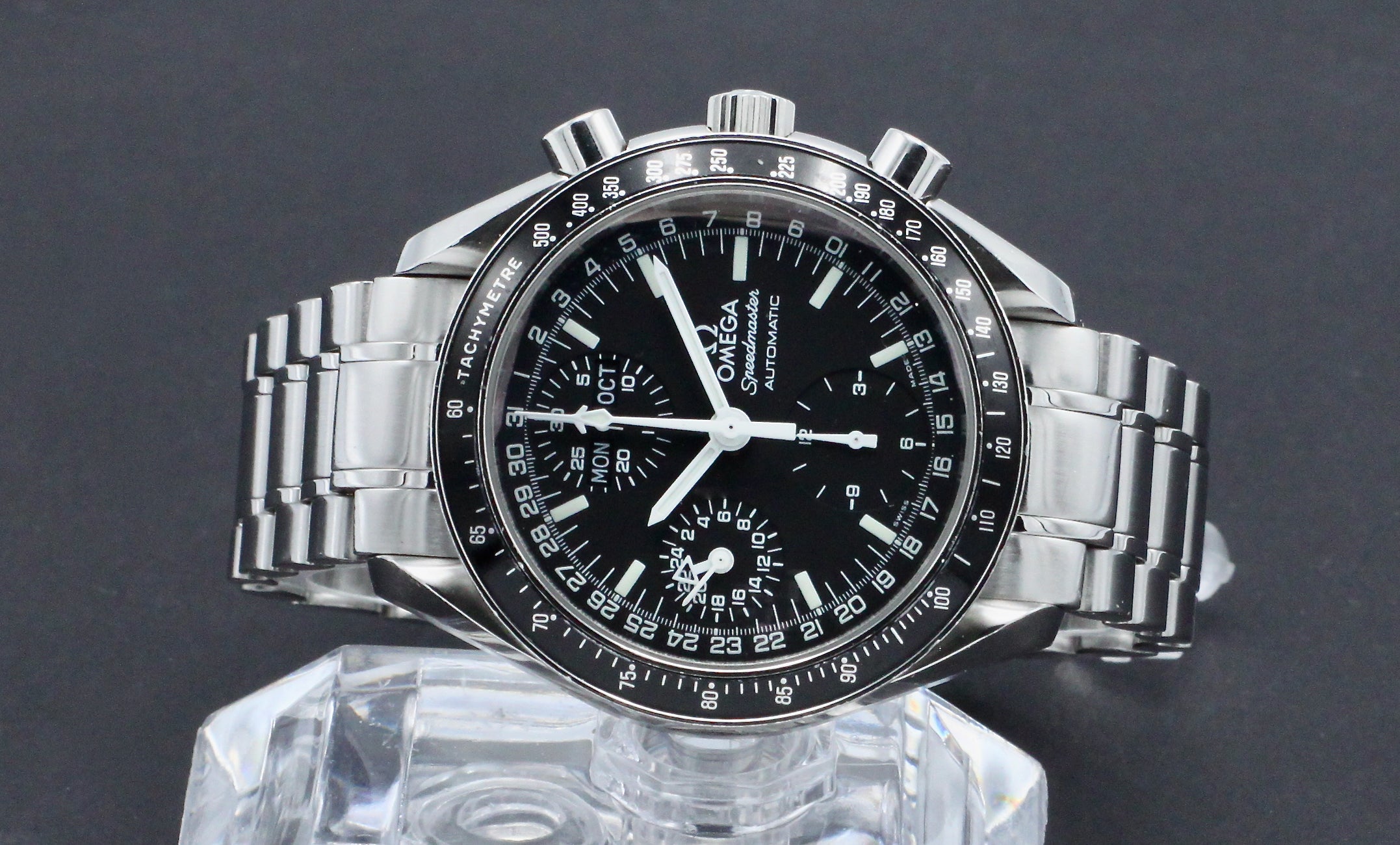 Omega Speedmaster Day Date 3520.50.00 - 1998 - Omega horloge - Omega kopen - Omega heren horloge - Trophies Watches