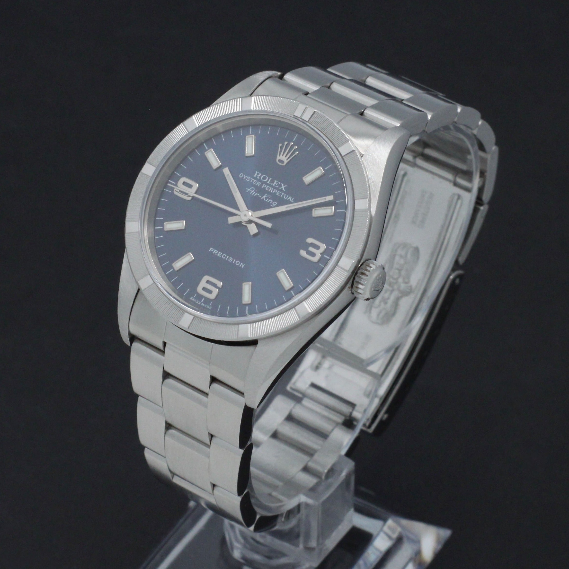 Rolex Air King Precision 14010 - 1999 - Rolex horloge - Rolex kopen - Rolex heren horloge - Trophies Watches