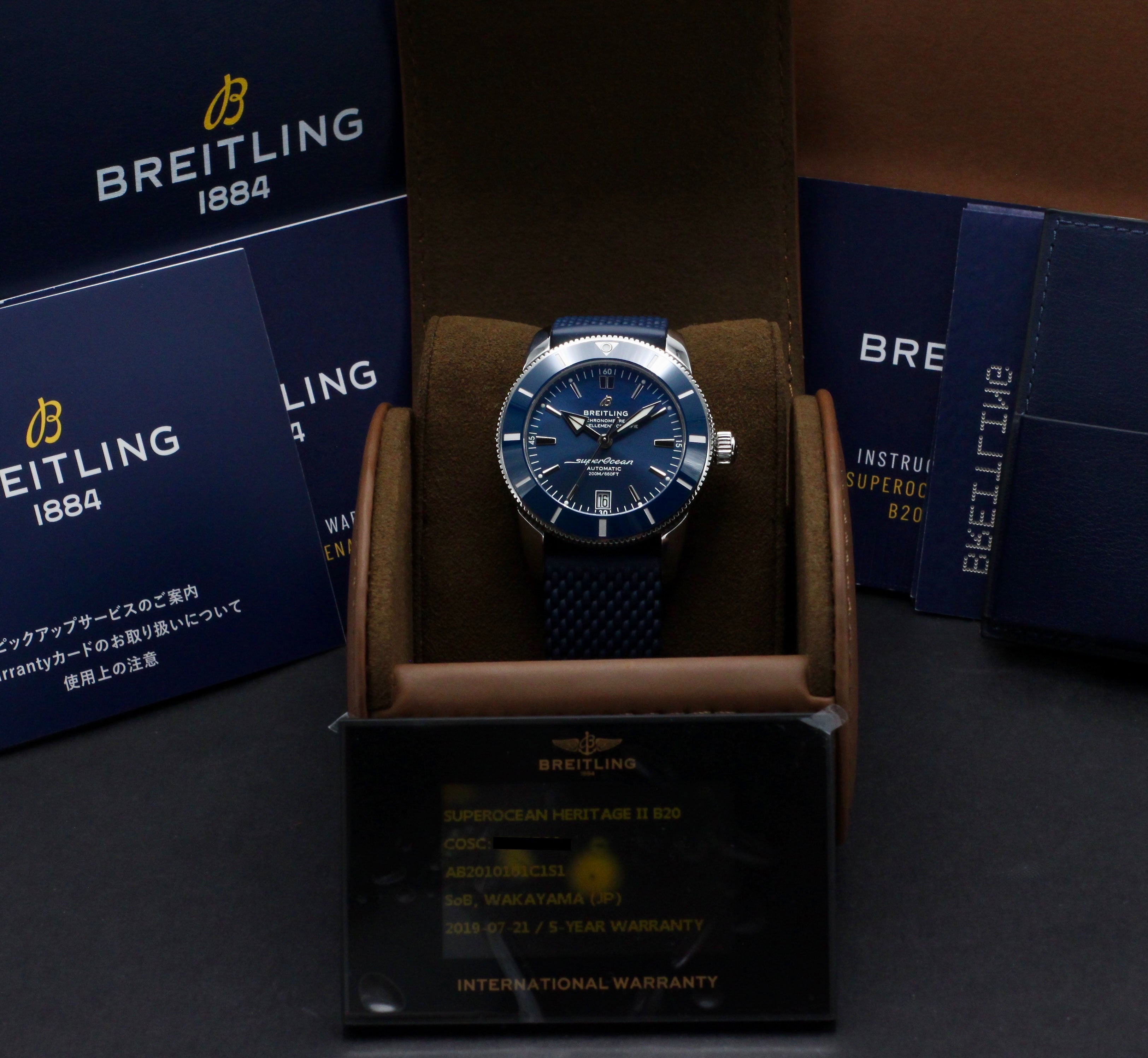 Breitling SuperoceanHéritage Ii 42 AB2010161C1S1 - 2019 - Breitling horloge - Breitling kopen - Breitling heren horloge - Trophies Watches