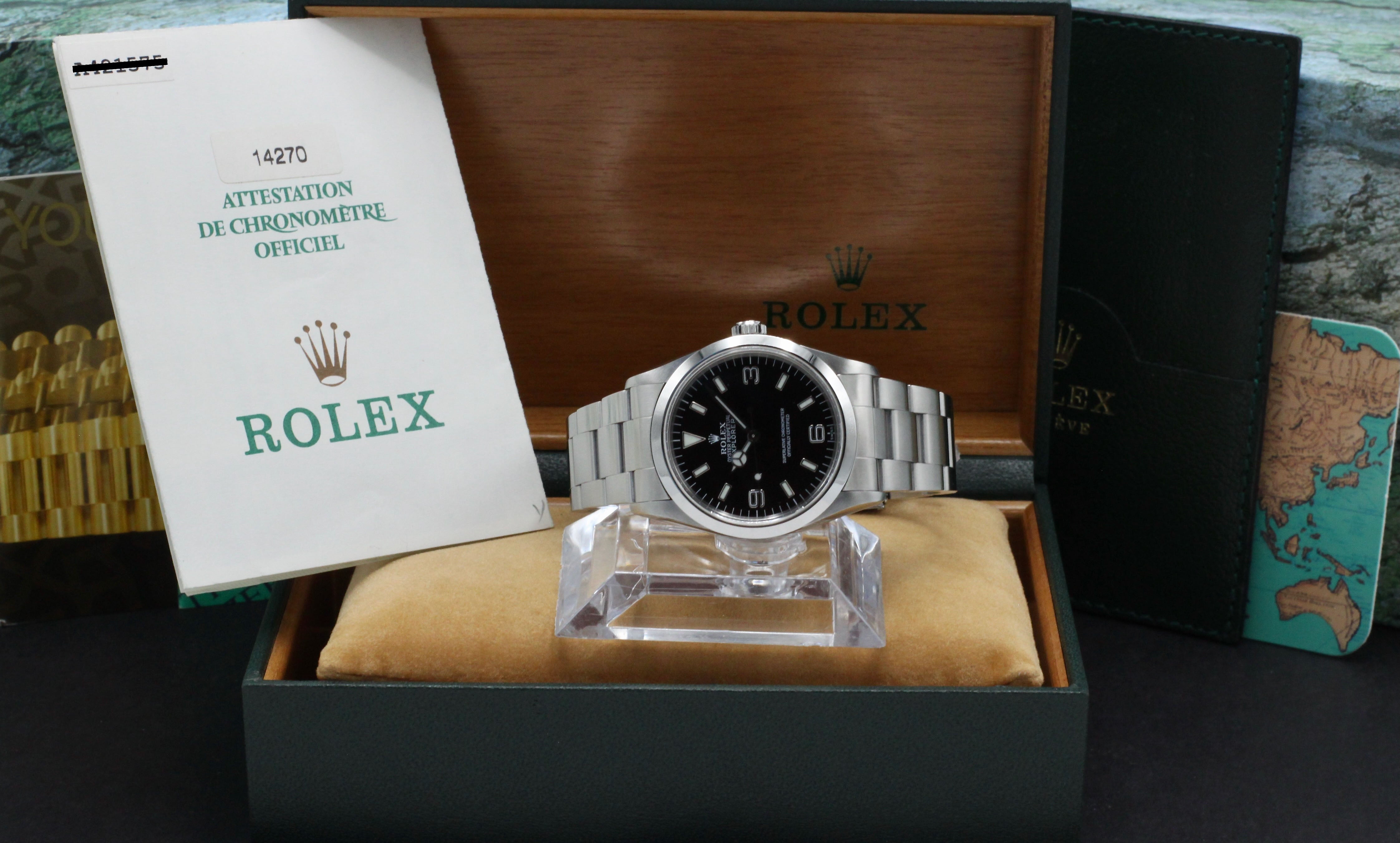 Rolex Explorer 14270 - 1999 - Rolex horloge - Rolex kopen - Rolex heren horloge - Trophies Watches