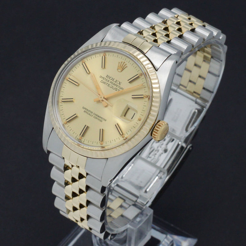 Rolex Datejust 16013 - 1981 - Rolex horloge - Rolex kopen - Rolex heren horloge - Trophies Watches