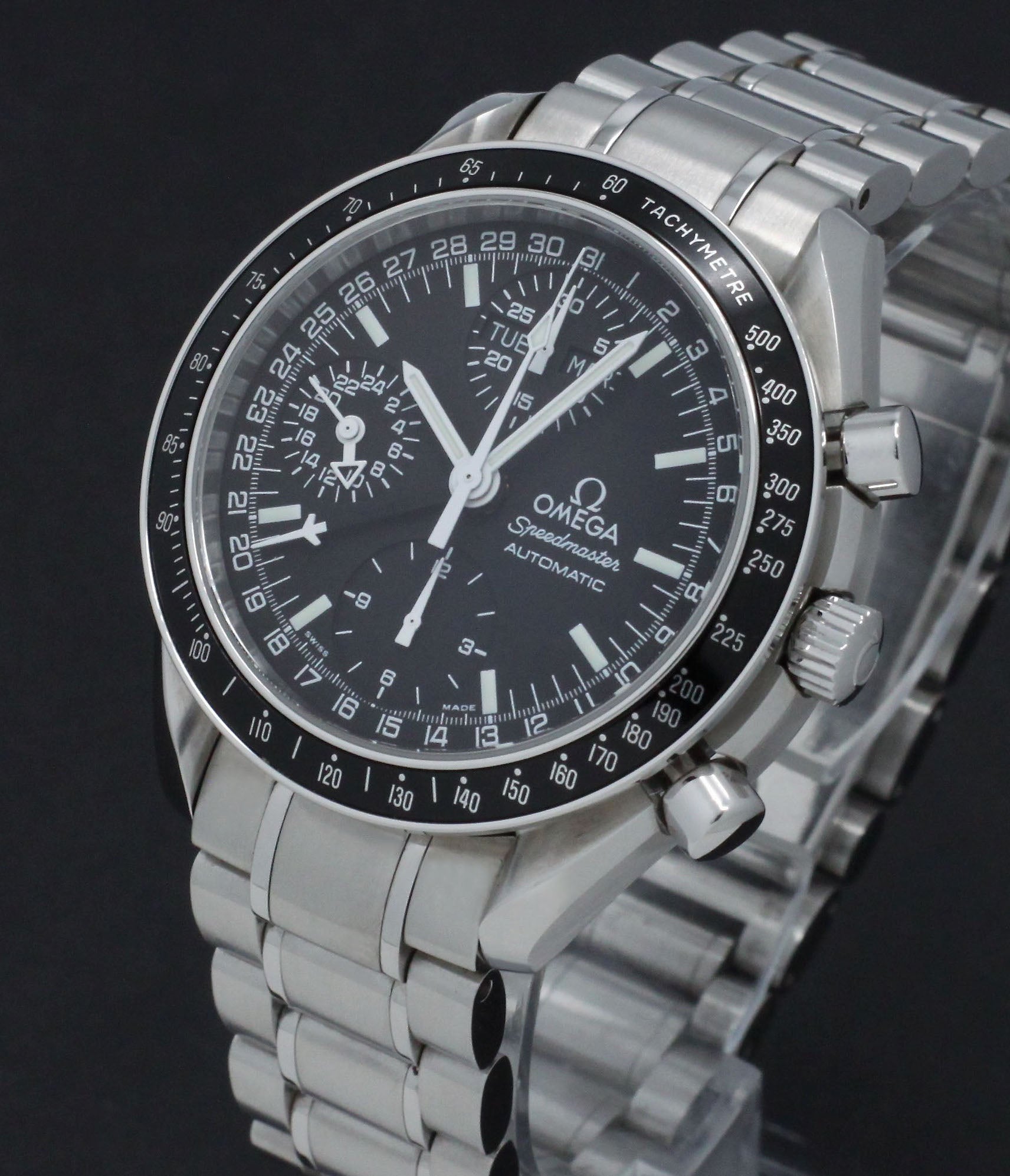 Omega Speedmaster Day Date 3520.50.00 - 1998 - Omega horloge - Omega kopen - Omega heren horloge - Trophies Watches