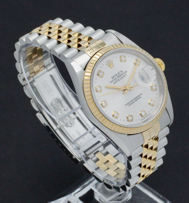 Rolex Datejust 16233G - 1999 - Rolex horloge - Rolex kopen - Rolex heren horloge - Trophies Watches