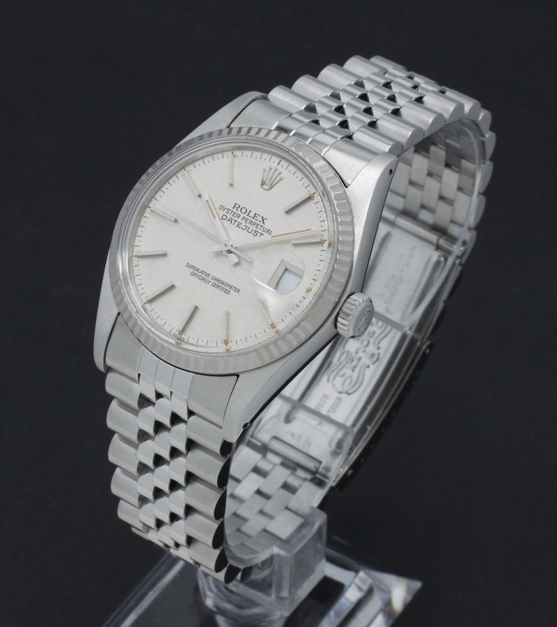 Rolex Datejust 16014 - 1984 - Rolex horloge - Rolex kopen - Rolex heren horloge - Trophies Watches