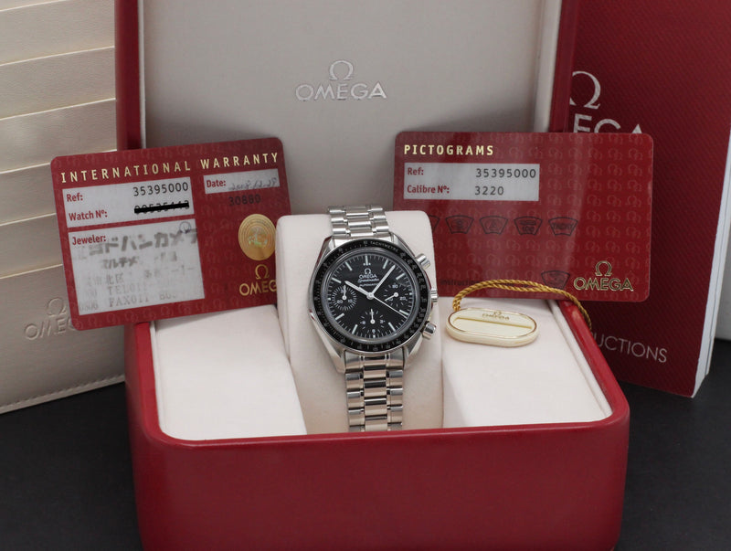 Omega Speedmaster Reduced 3539.50.00 - 2008 - Omega horloge - Omega kopen - Omega heren horloge - Trophies Watches