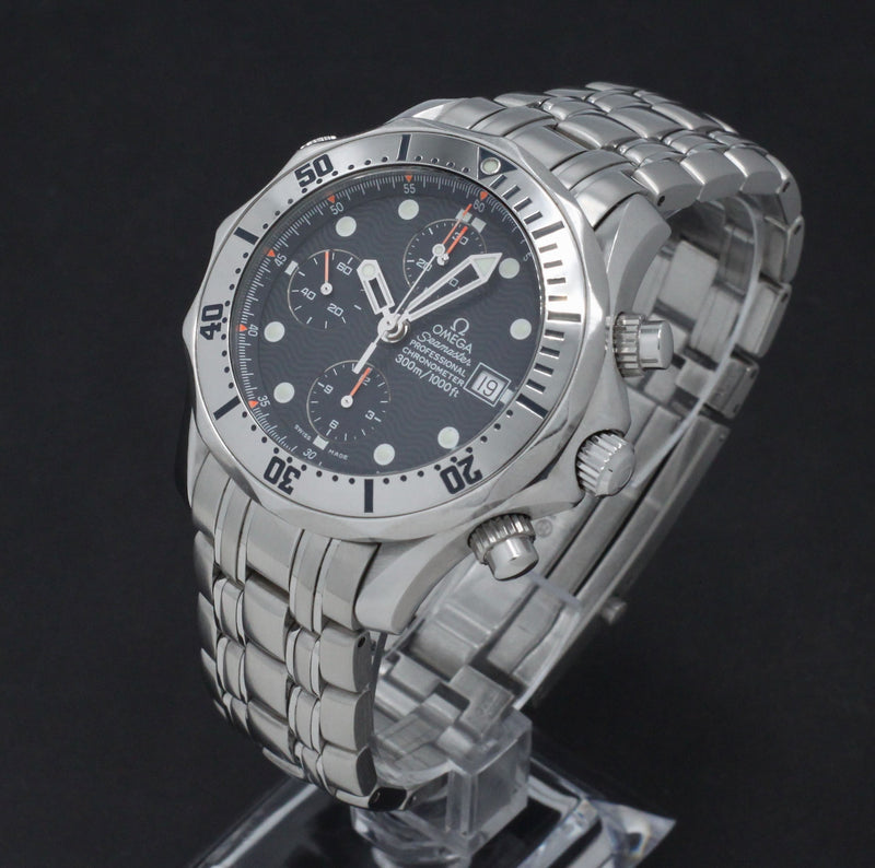 Omega Seamaster Diver 300 M 2589.30.00 - 1999 - Omega horloge - Omega kopen - Omega heren horloge - Trophies Watches