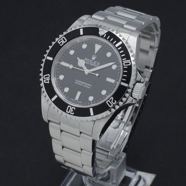 Rolex Submariner 14060 - 2003 - Rolex horloge - Rolex kopen - Rolex heren horloge - Trophies Watches