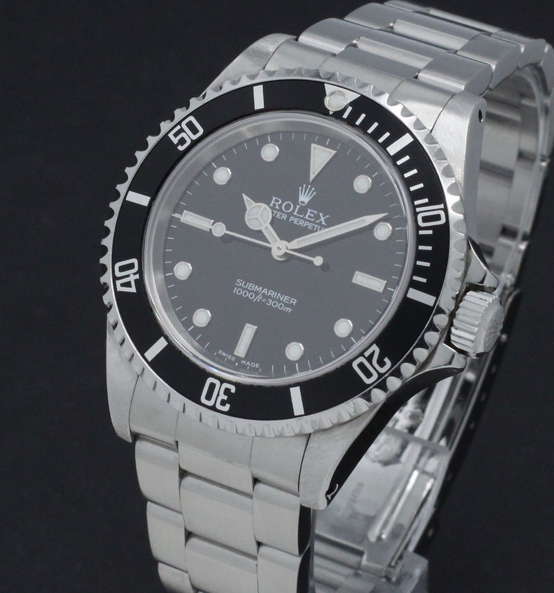 Rolex Submariner 14060 - 2003 - Rolex horloge - Rolex kopen - Rolex heren horloge - Trophies Watches