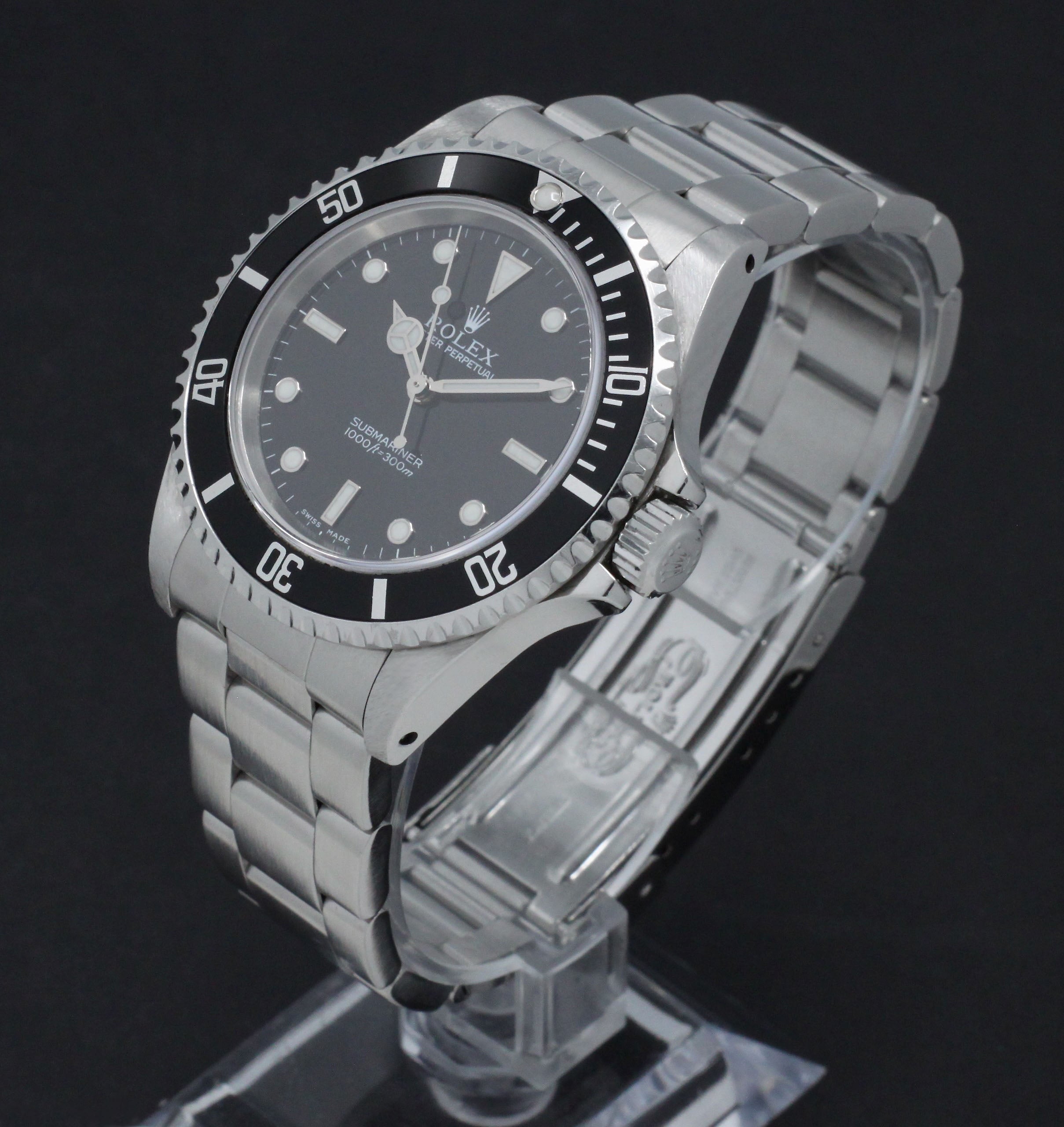 Rolex Submariner 14060 - 2003 - Rolex horloge - Rolex kopen - Rolex heren horloge - Trophies Watches