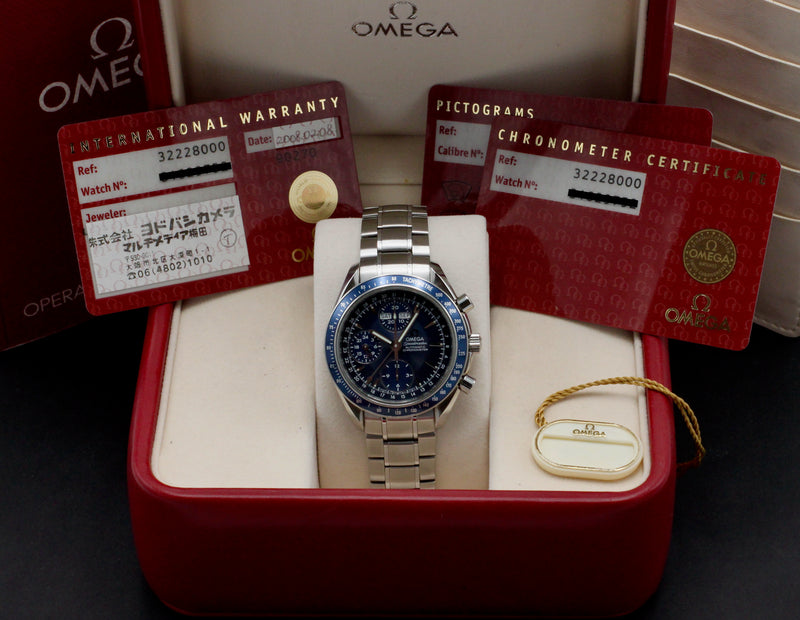 Omega Speedmaster Day Date 3222.80 - 2008 - Omega horloge - Omega kopen - Omega heren horloge - Trophies Watches