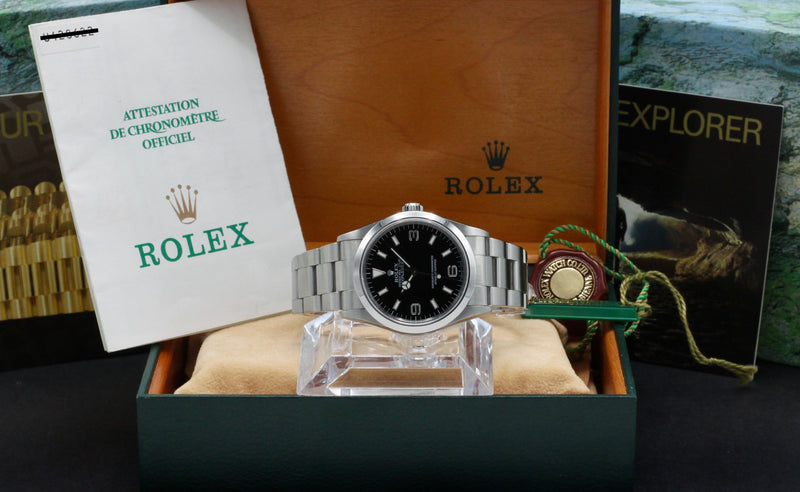 Rolex Explorer 14270 - 1998 - Rolex horloge - Rolex kopen - Rolex heren horloge - Trophies Watches