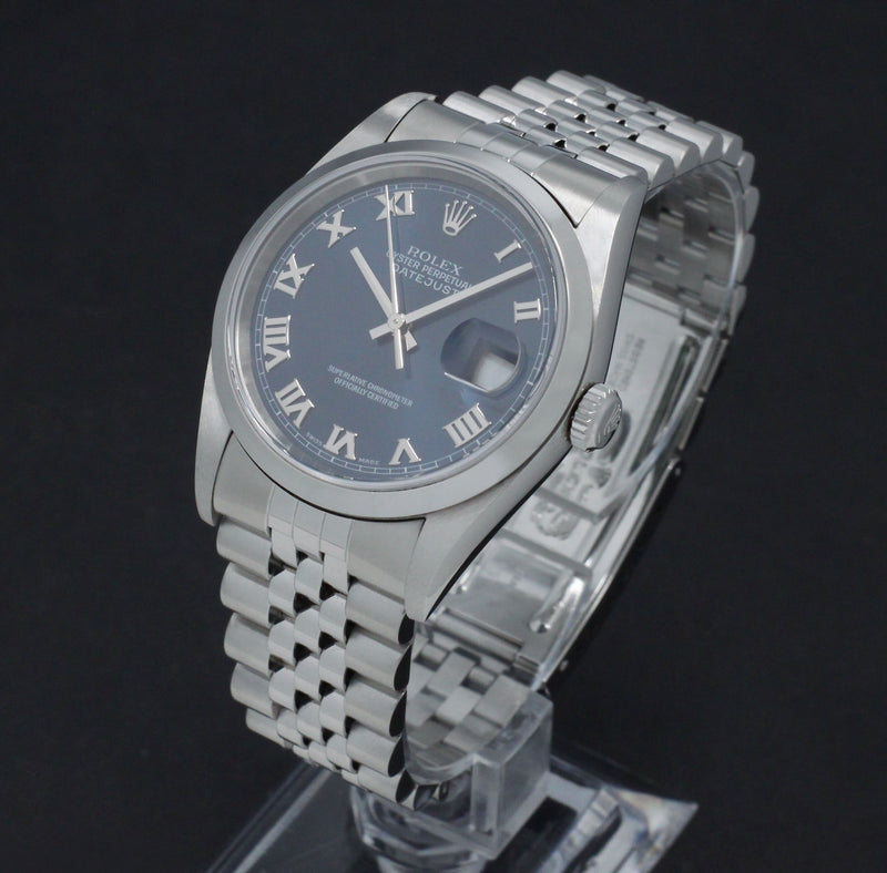 Rolex Datejust 16200 - 2006 - Rolex horloge - Rolex kopen - Rolex heren horloge - Trophies Watches