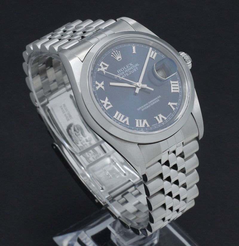 Rolex Datejust 16200 - 2006 - Rolex horloge - Rolex kopen - Rolex heren horloge - Trophies Watches
