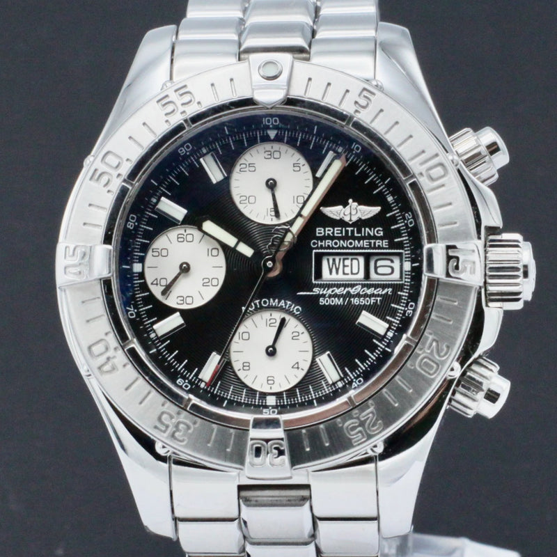 Breitling Superocean Chronograph II A13340 - 2004 - Breitling horloge - Breitling kopen - Breitling heren horloge - Trophies Watches
