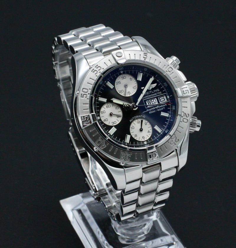Breitling Superocean Chronograph II A13340 - 2004 - Breitling horloge - Breitling kopen - Breitling heren horloge - Trophies Watches