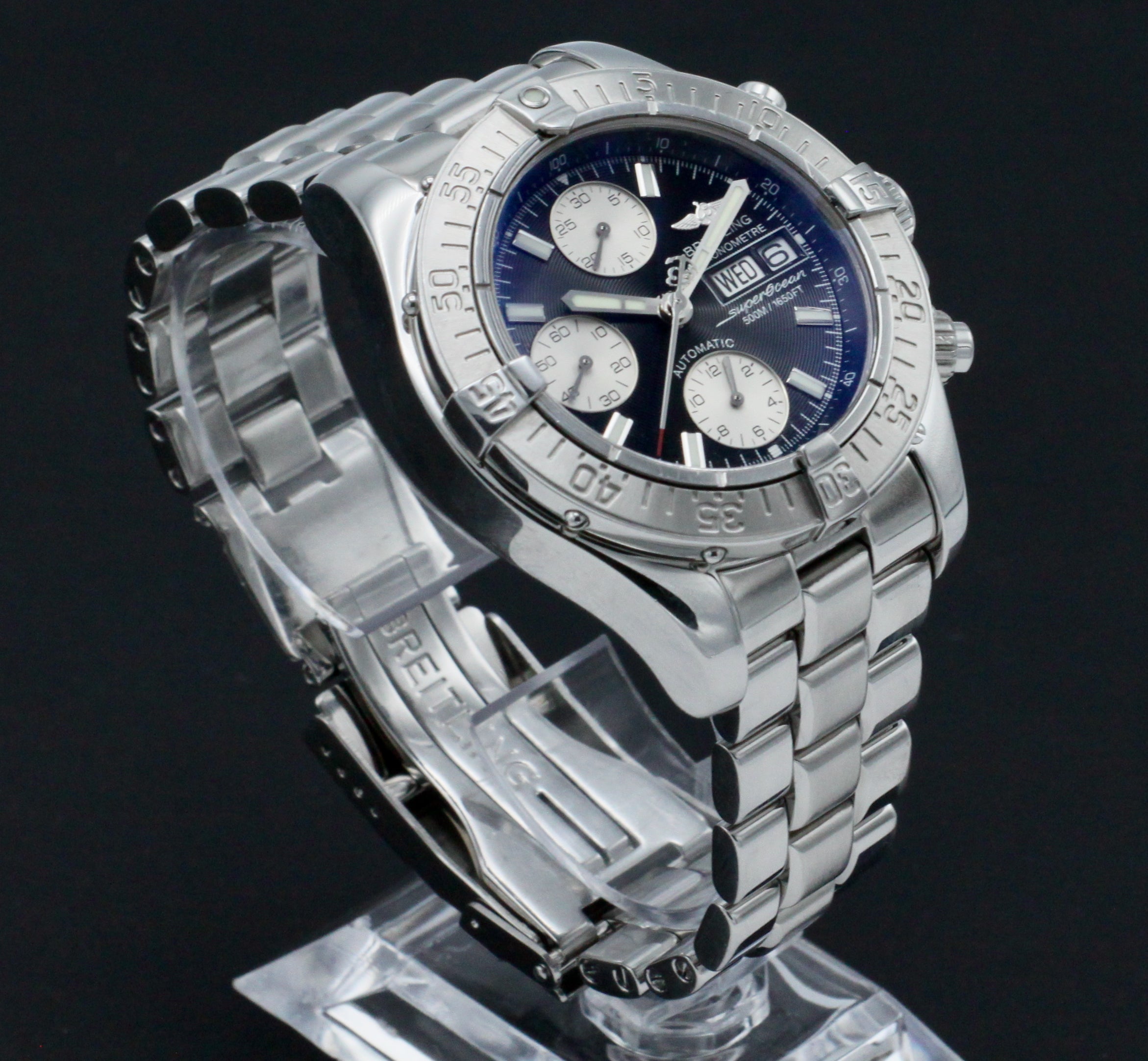 Breitling Superocean Chronograph II A13340 - 2004 - Breitling horloge - Breitling kopen - Breitling heren horloge - Trophies Watches