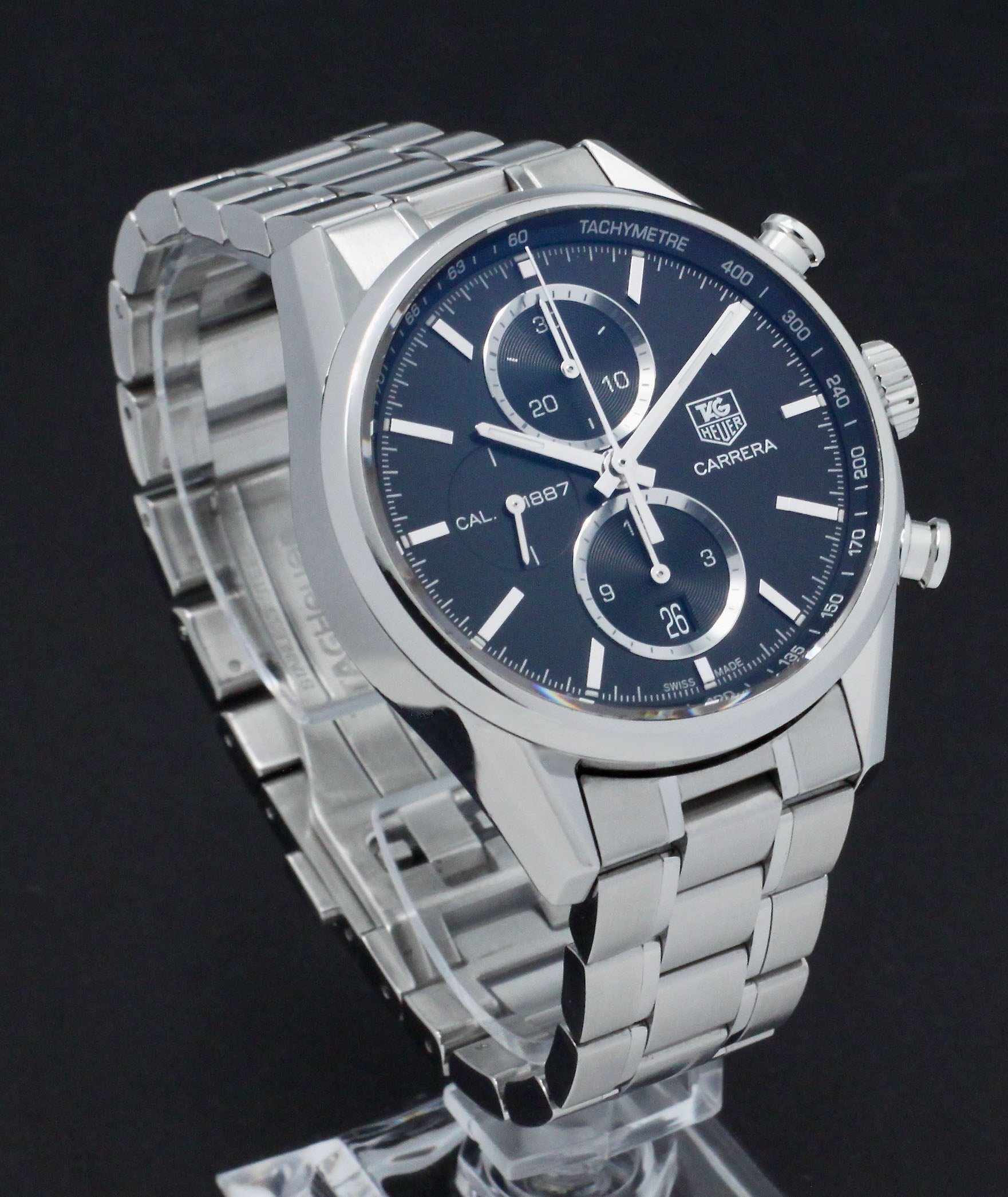 TAG Heuer Carrera Calibre 5 CAR2110 - 2012 - TAG Heuer horloge - TAG Heuer kopen - TAG Heuer heren horloge - Trophies Watches