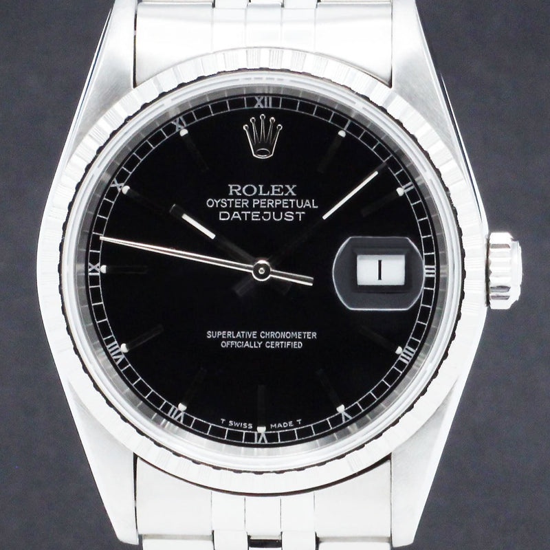 Rolex Datejust 16220 - 1997 - Rolex horloge - Rolex kopen - Rolex heren horloge - Trophies Watches