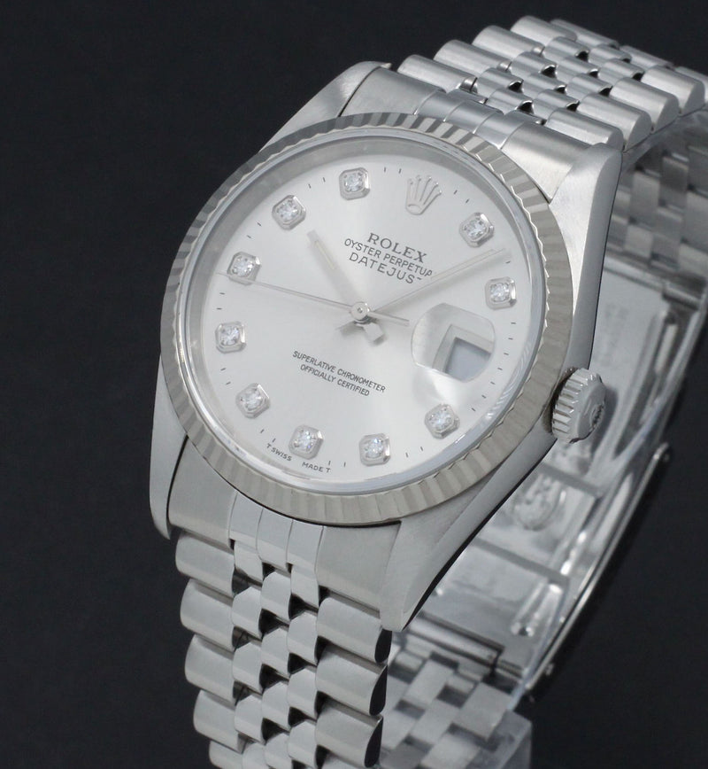 Rolex Datejust 16234G - 1996 - Rolex horloge - Rolex kopen - Rolex heren horloge - Trophies Watches