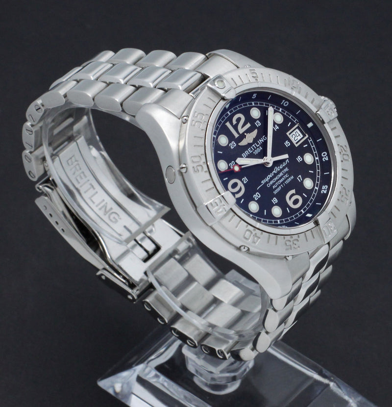 Breitling Superocean A17360 - 2004 - Breitling horloge - Breitling kopen - Breitling heren horloge - Trophies Watches