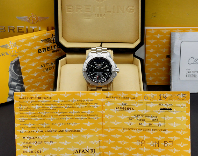 Breitling Superocean A17360 - 2004 - Breitling horloge - Breitling kopen - Breitling heren horloge - Trophies Watches