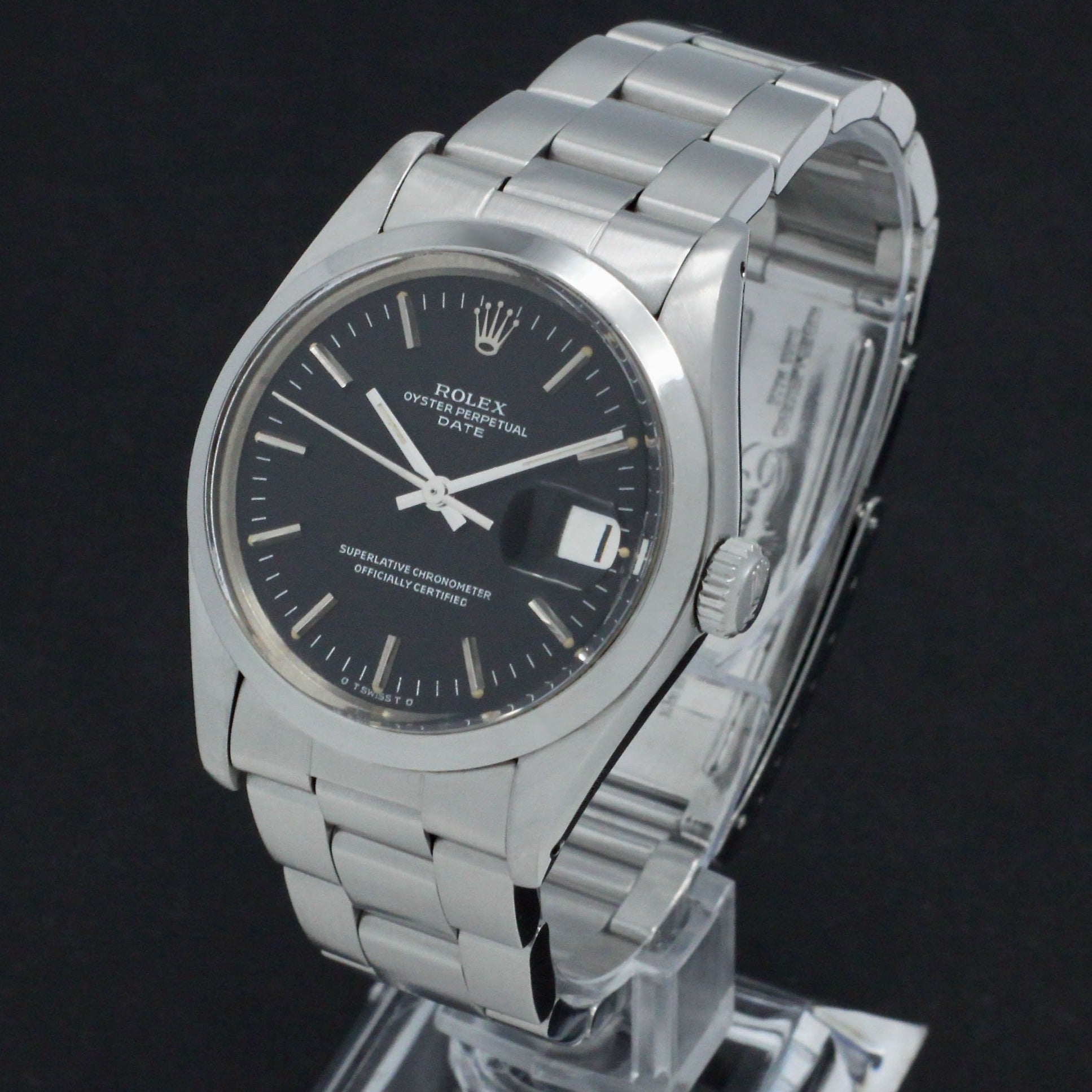 Rolex Oyster Perpetual Date 1500 - 1978 - Sigma Dial - Rolex horloge - Rolex kopen - Rolex heren horloge - Trophies Watches