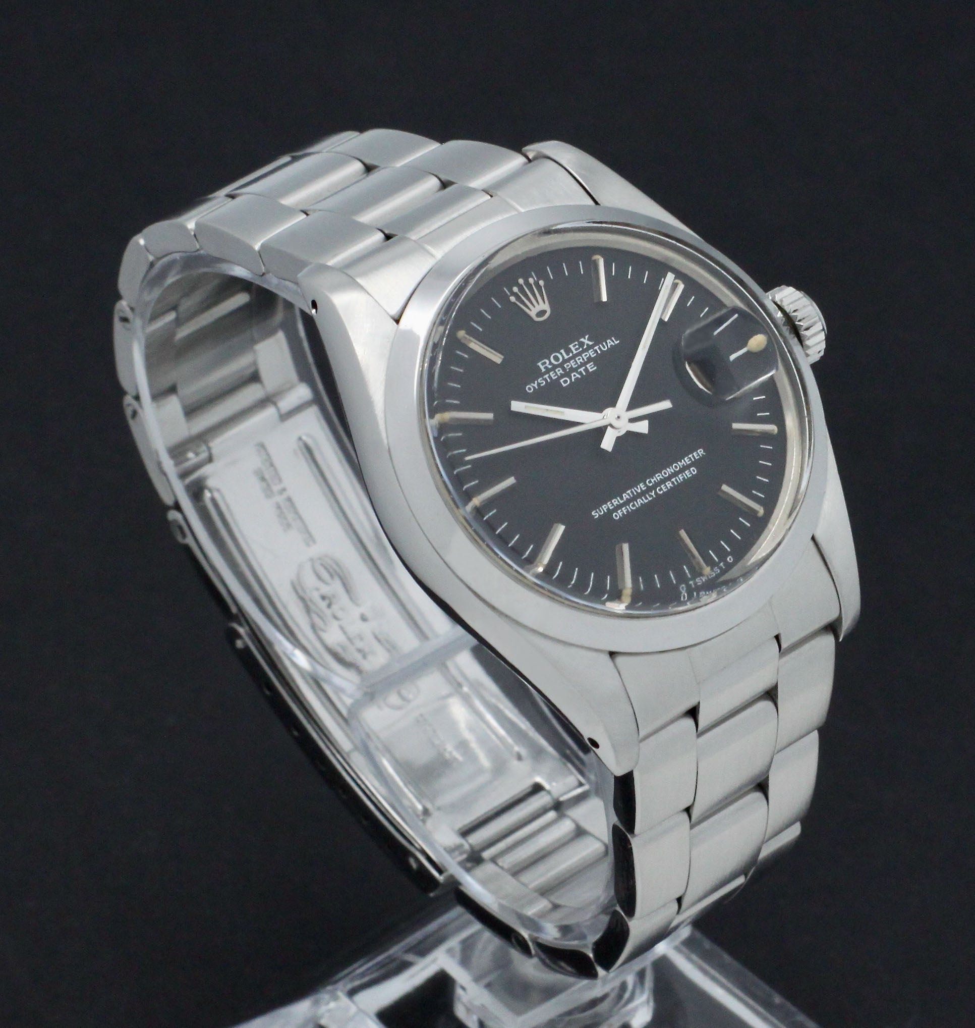 Rolex Oyster Perpetual Date 1500 - 1978 - Sigma Dial - Rolex horloge - Rolex kopen - Rolex heren horloge - Trophies Watches